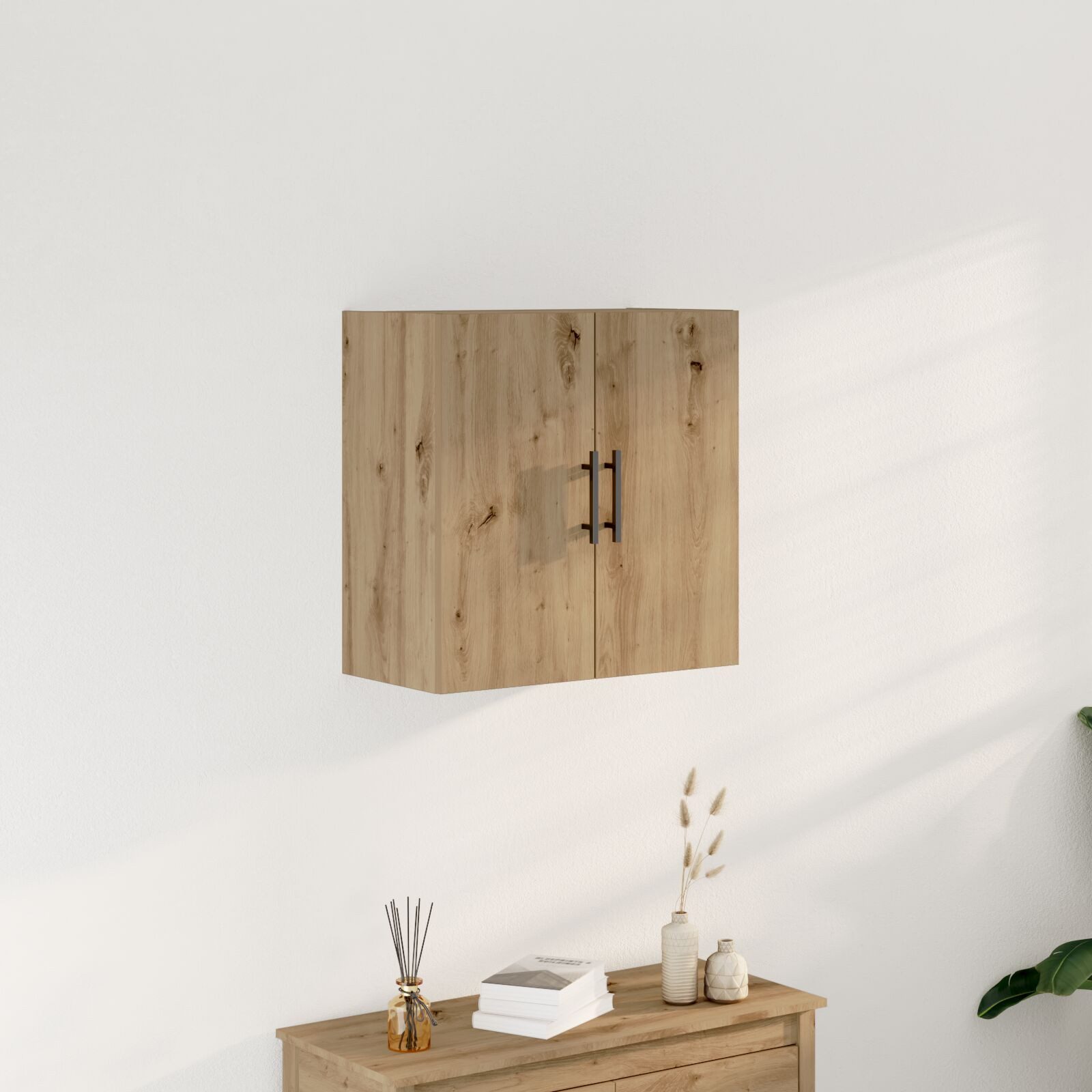 vidaXL Hängeschrank Hängeschrank Wandschrank Artisan Eiche günstig online kaufen