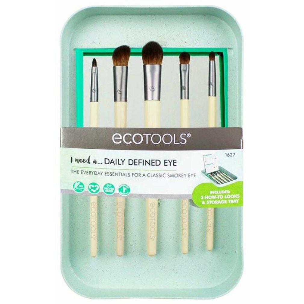Ecotools Kosmetikpinsel-Set Daily Defined Eye 6 Artikel