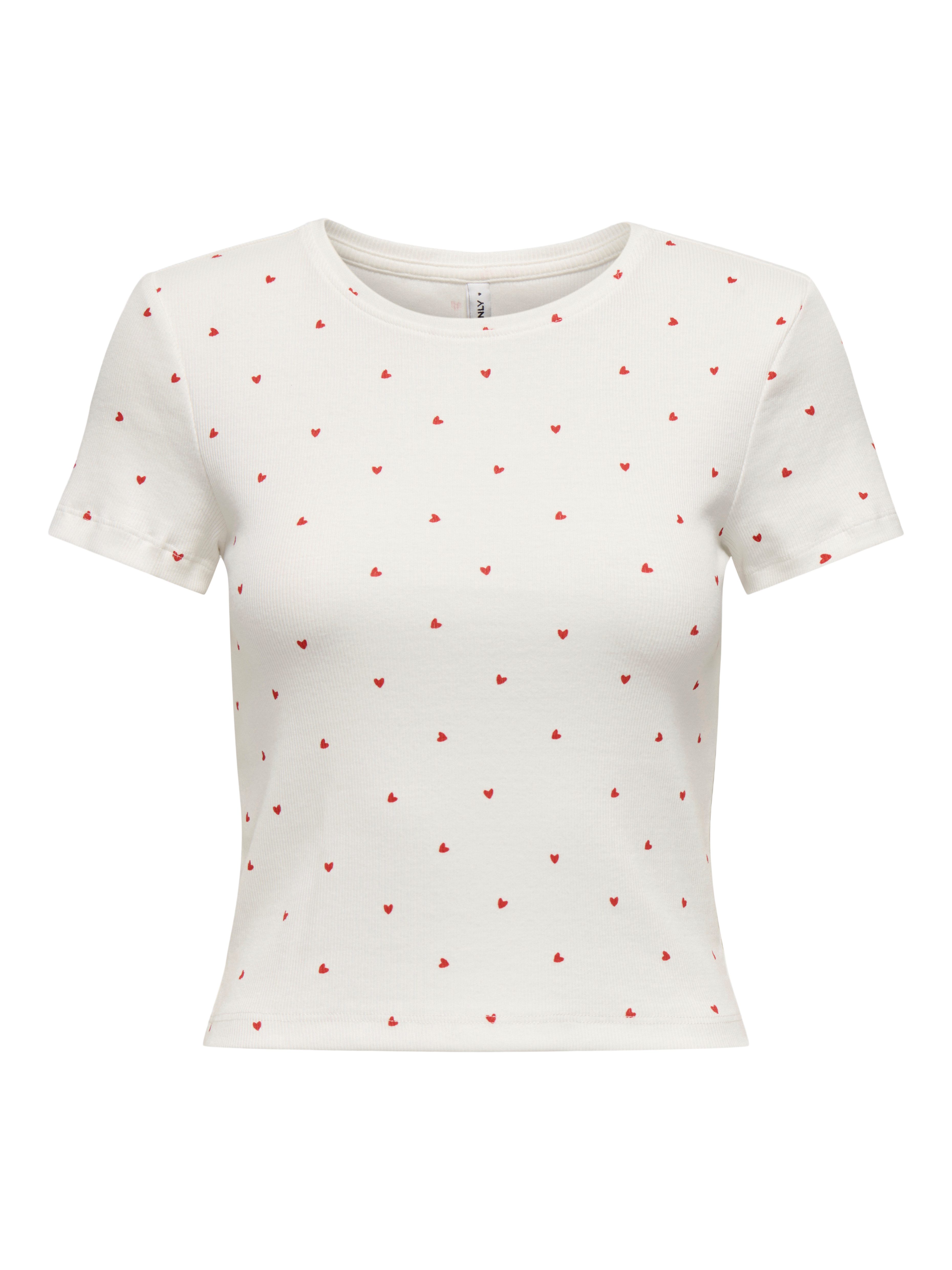 Kurzarmshirt ONLFENJA LIFE SS AOP TOP JRS NOOS
