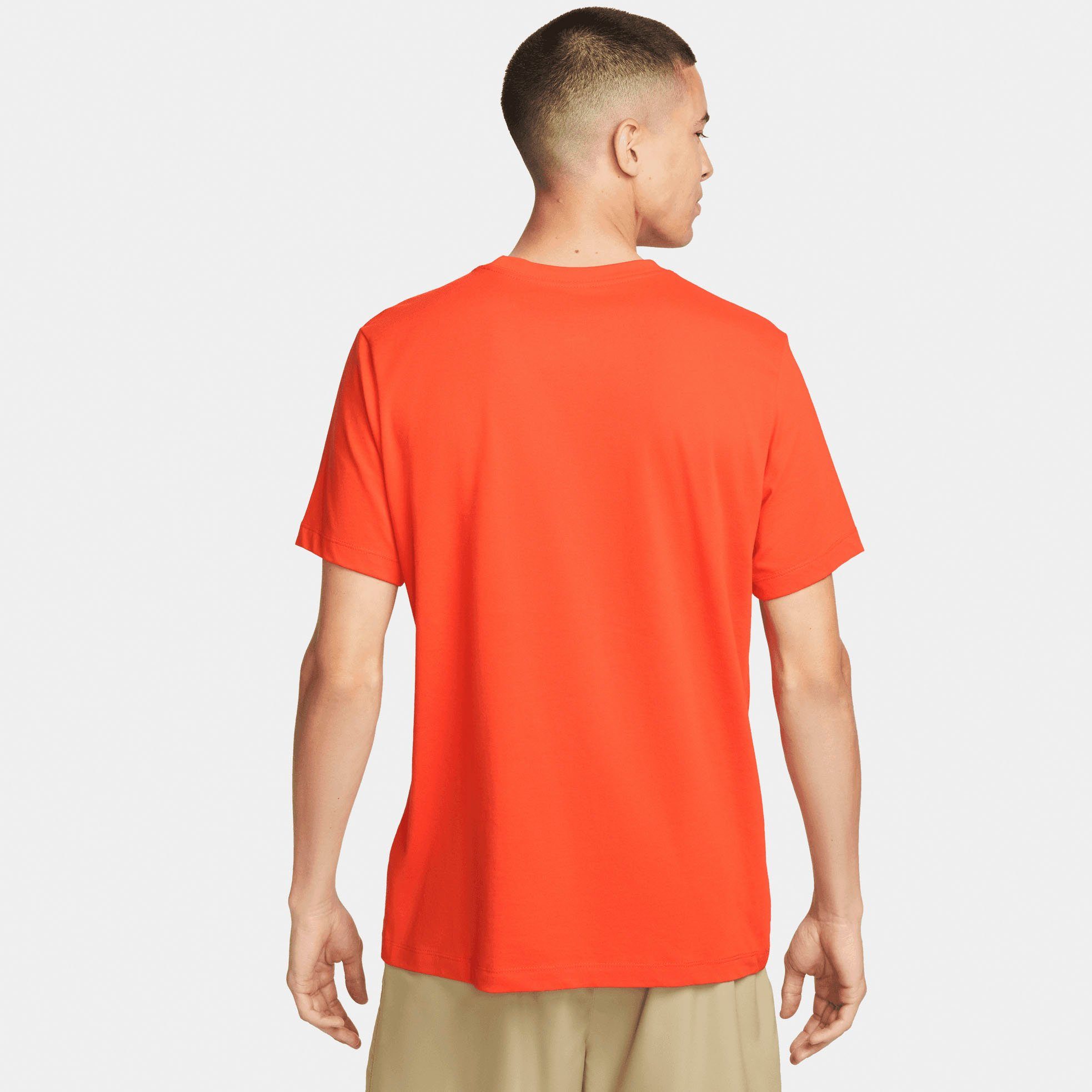 Men's Dri-FIT rot Nike Laufshirt T-Shirt Running