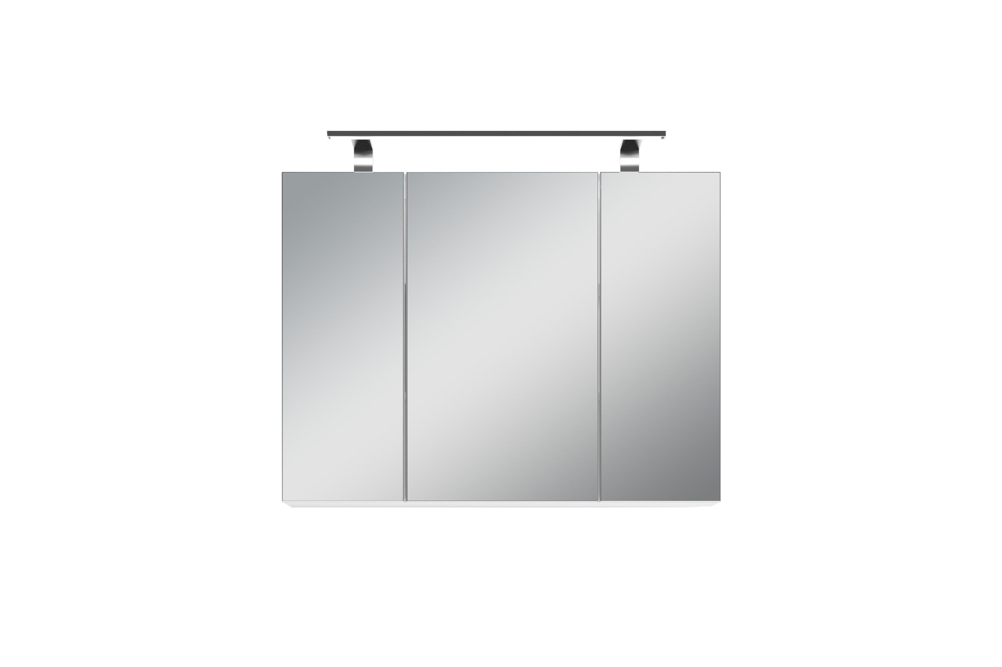 freiraum Badezimmerspiegelschrank SPREE in weiß 80 x 60 x 20 cm (BxHxT)