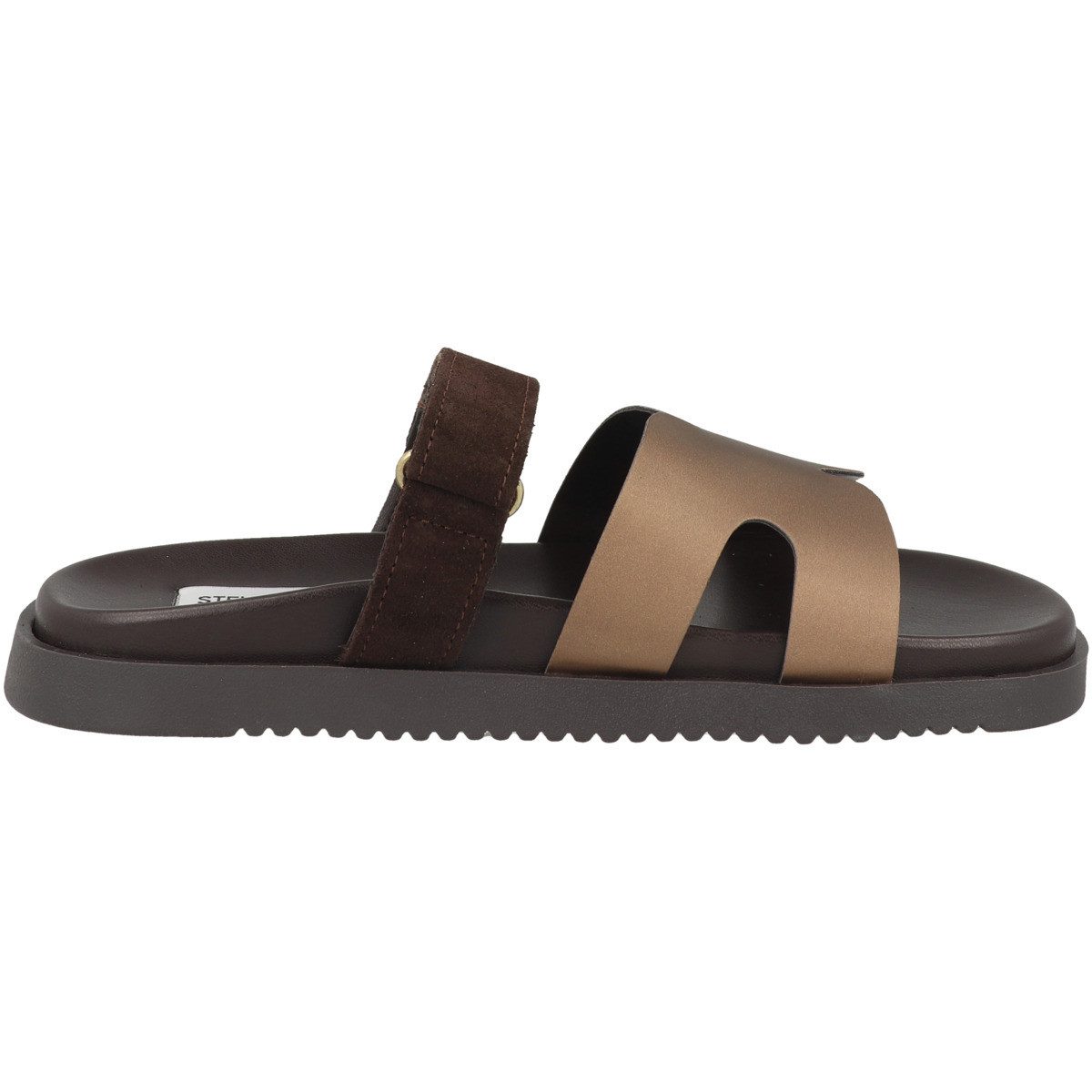 STEVE MADDEN Missile-E Damen Sandale Sandaletten, Sommerschuhe, Badeschuhe, Riemchen, Schlappen
