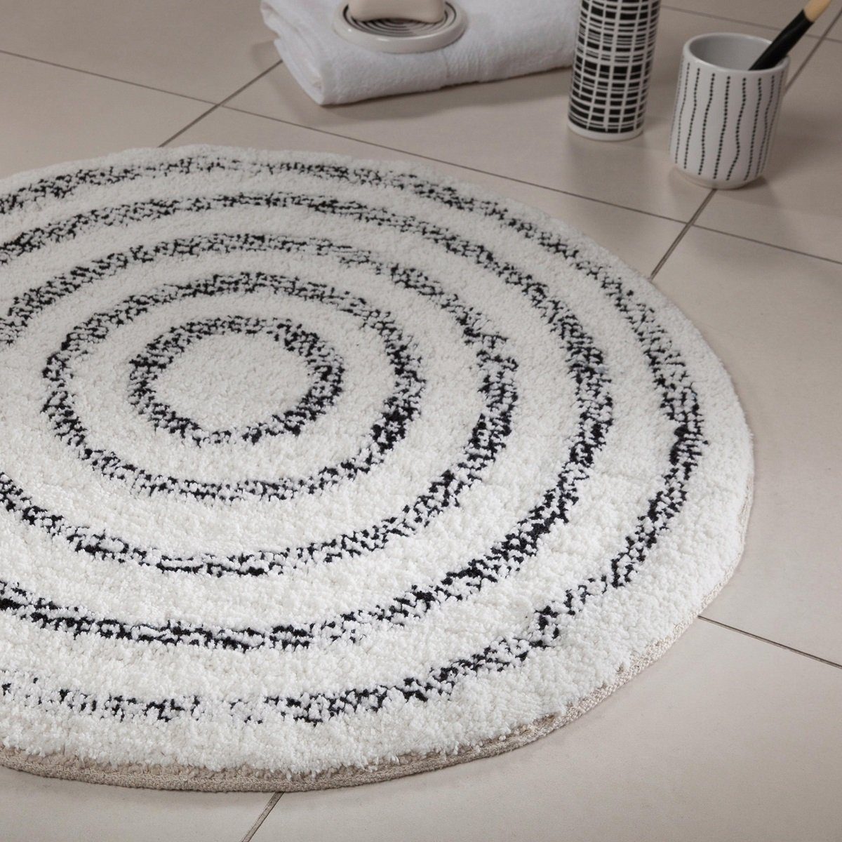 spirella Badematte SATURN, Höhe 18 mm, rutschhemmend beschichtet, schnell t günstig online kaufen