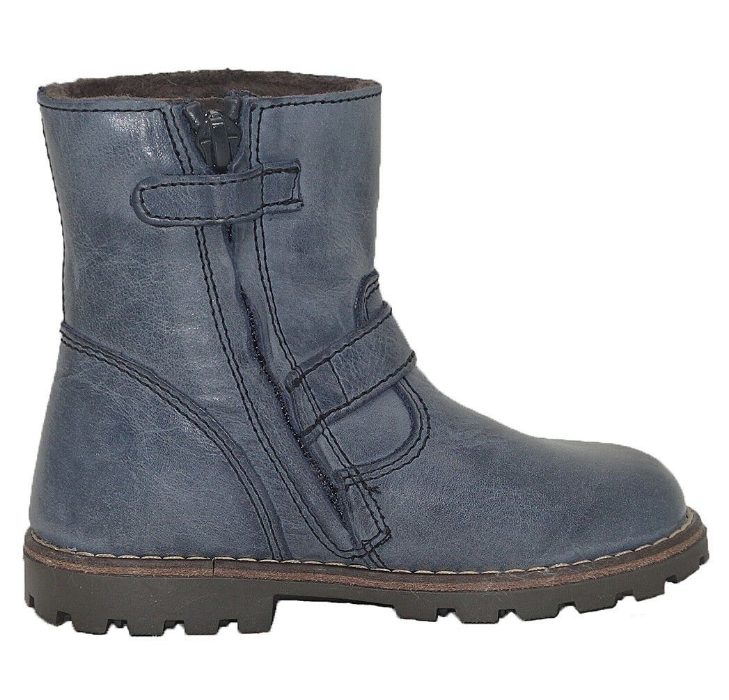 Clic Clic! 8413 Boots Stiefeletten Stiefel Leder Lammwolle Schuhe Stiefelette