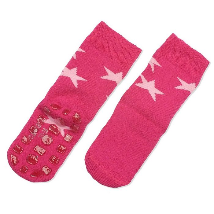 Camano ABS-Socken CA3817 (Packung 1-Paar 1 Paar) Mädchen oder Jungen Socken Strümpfe 1er Pack ABS-Socken Baumwolle