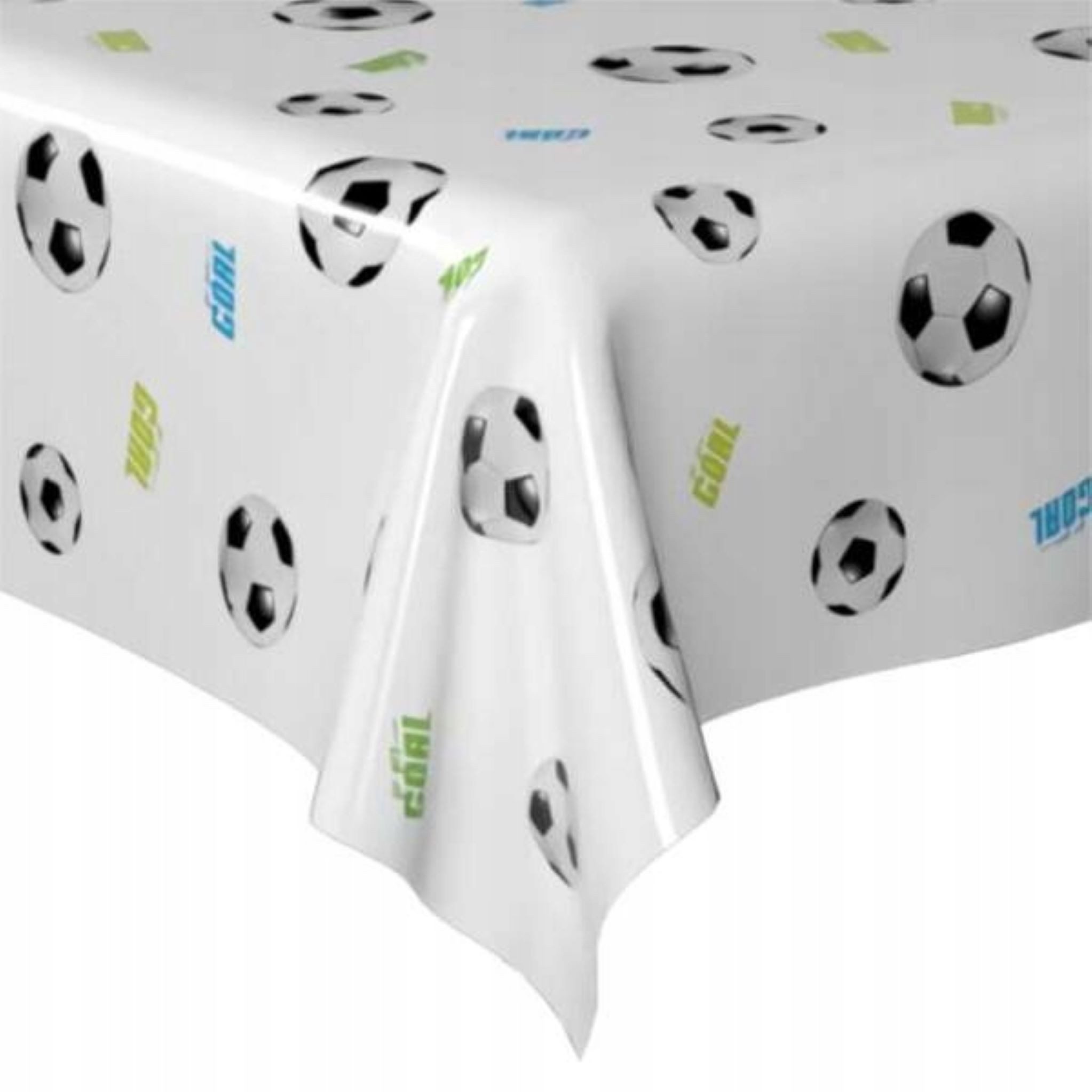 Procos Tischdecke Tischdecke aus Folie Fußball "GOAL" – 100 x 120 cm