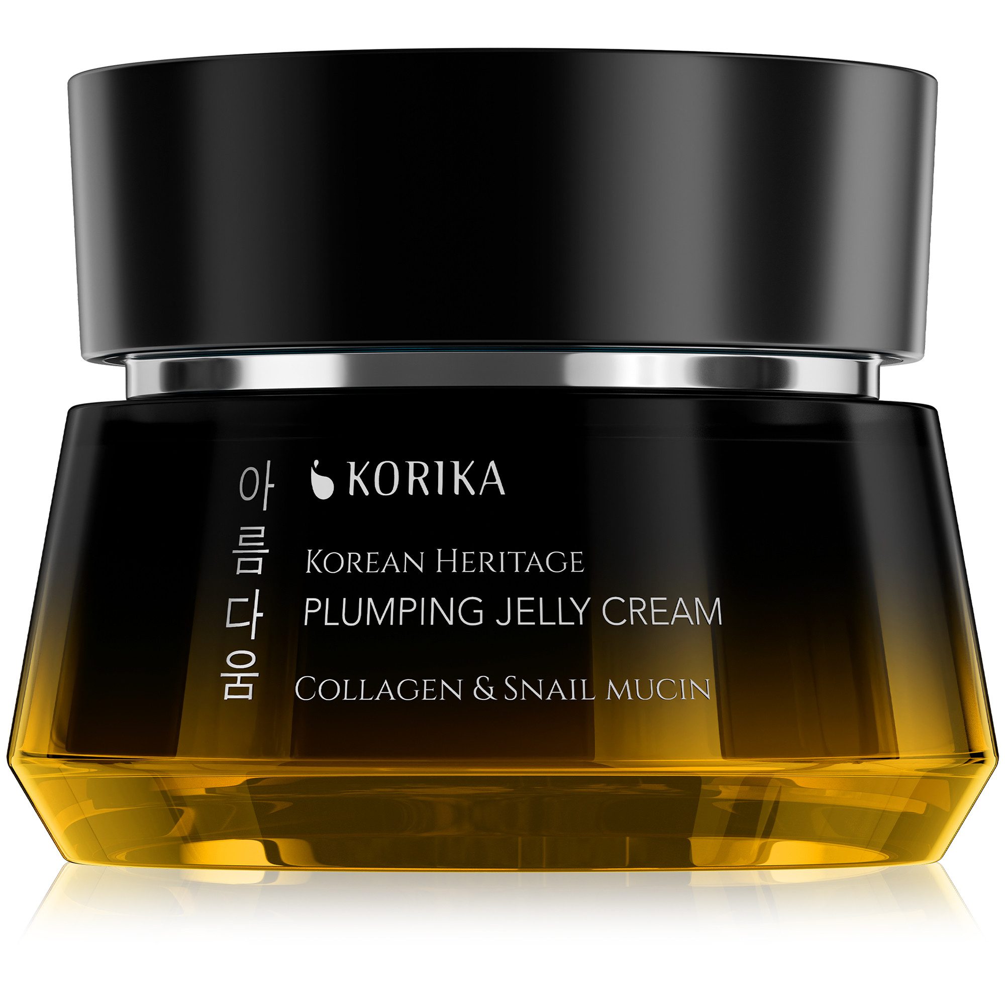 Korika Feuchtigkeitscreme Korean Heritage Collagen & Snail Mucin Plumping Jelly Cream