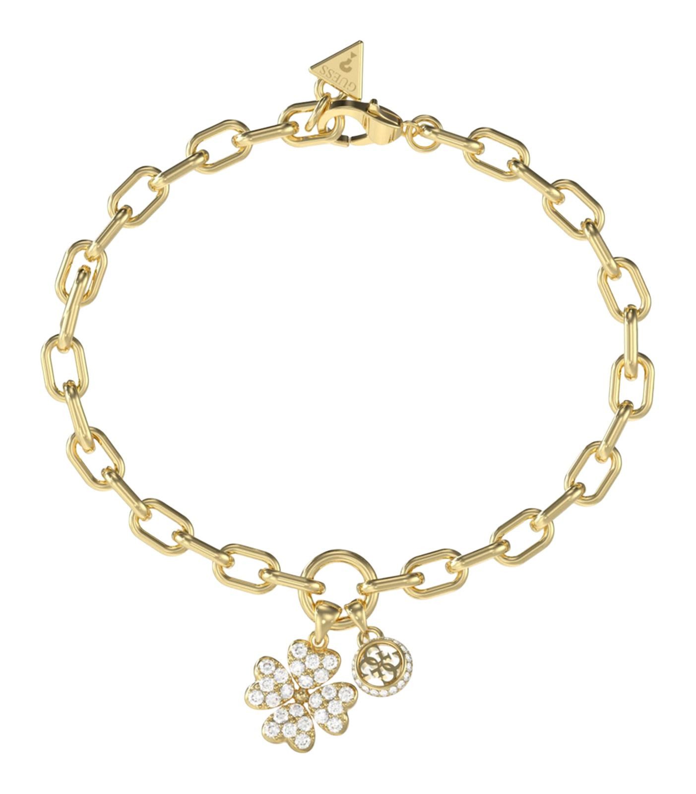 Guess Gliederarmband Lucky Charm Pave Bracelet