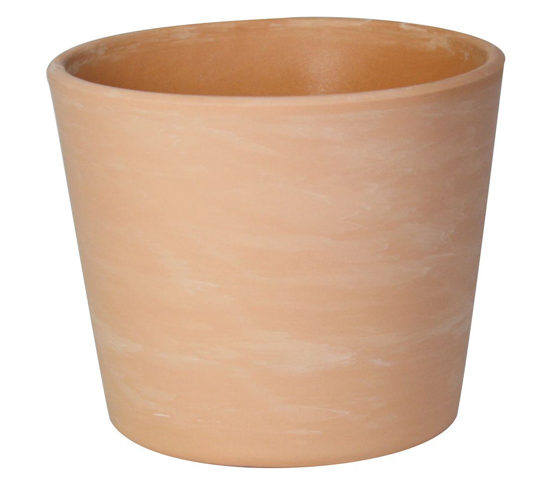 Dehner Blumentopf Siena marmoriert, Indoor, Ø 28 cm, Höhe 24 cm, Terrakotta günstig online kaufen