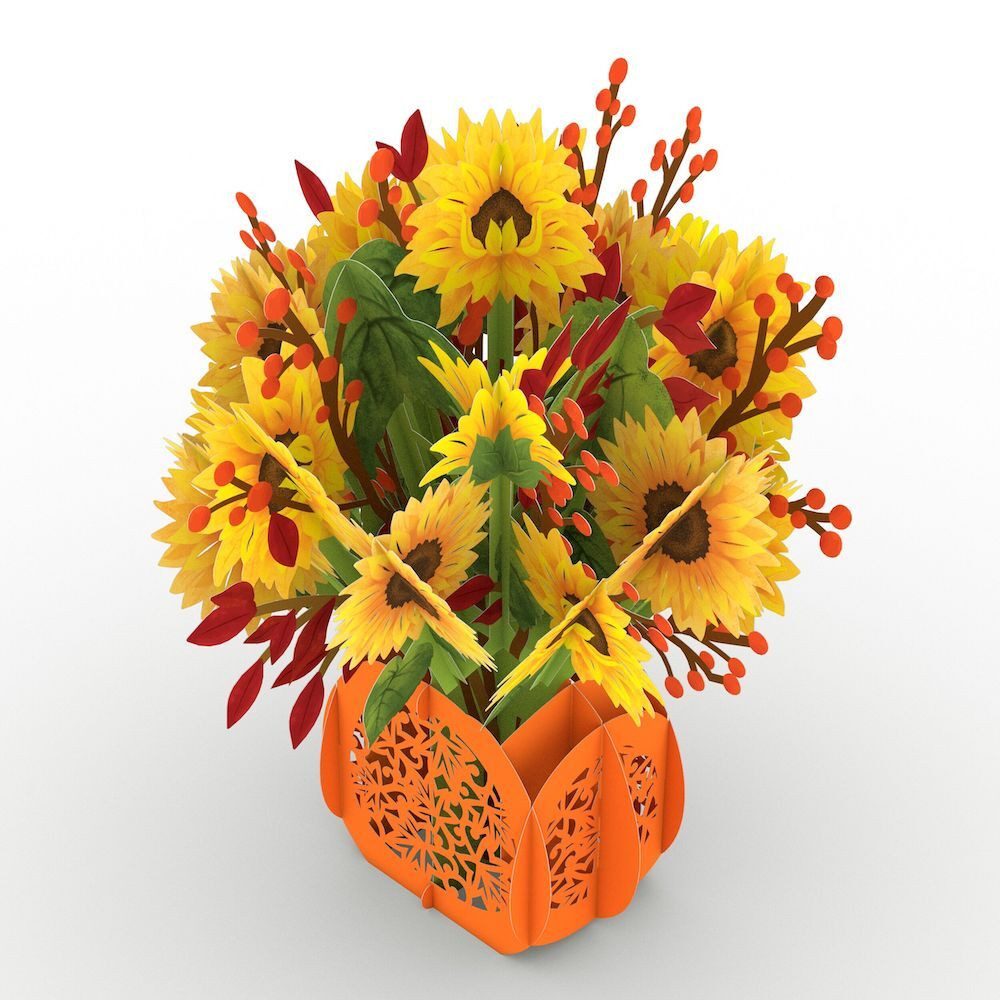 Grußkarten Lovepop Harvest Sunflower
