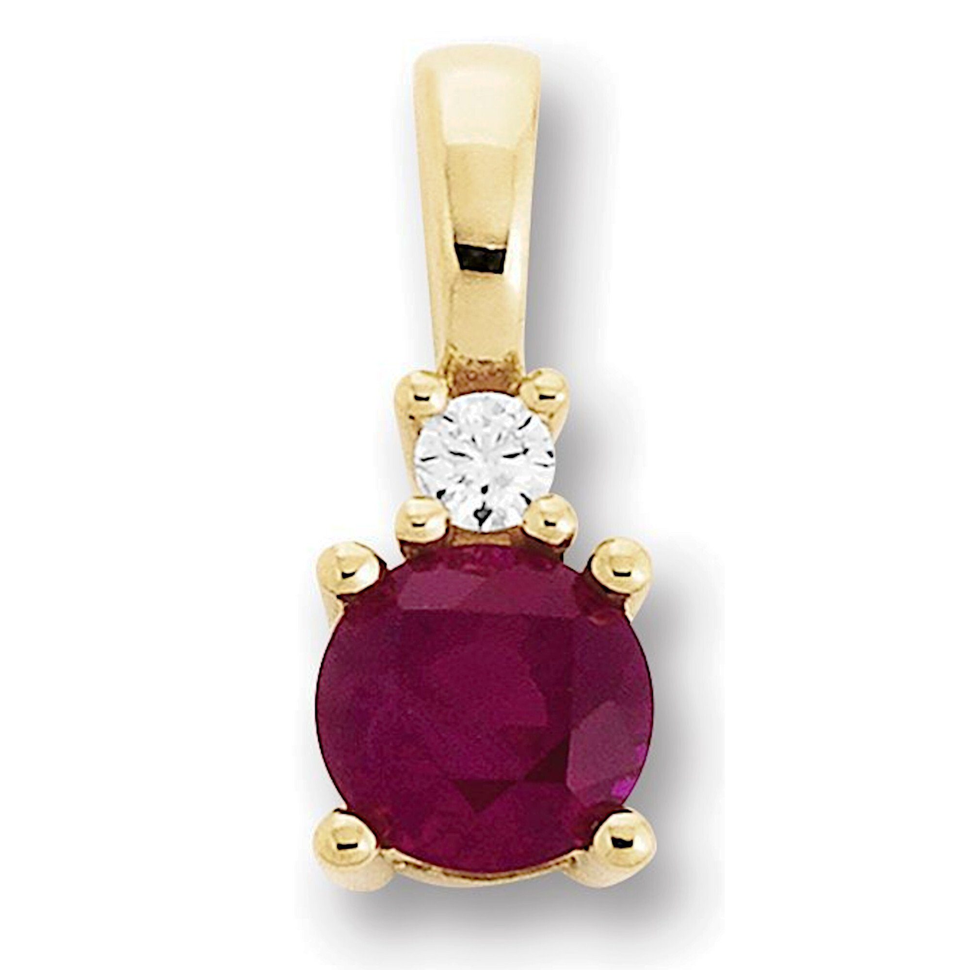 Vivance Kettenanhänger 0.02 ct Diamant Brillant günstig online kaufen