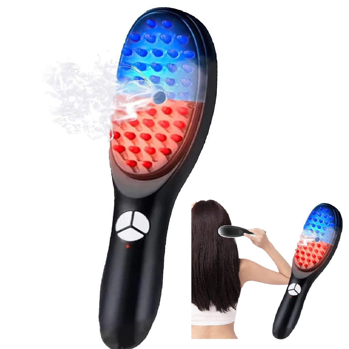 Massagegerät 5-in-1 Anti-Tangle-Bürste Haar-Reparaturbürste