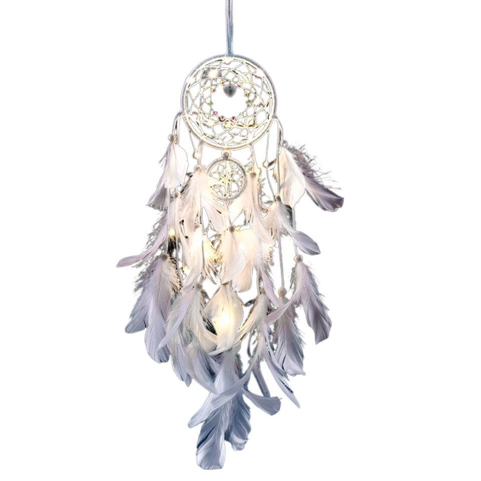 Agger Hängedekoration Süßer Traumfänger, Wanddekoration, Traumfänger, Schlafzimmer, Ornamente, Kunsthandwerk, Hochzeitsgeschenk