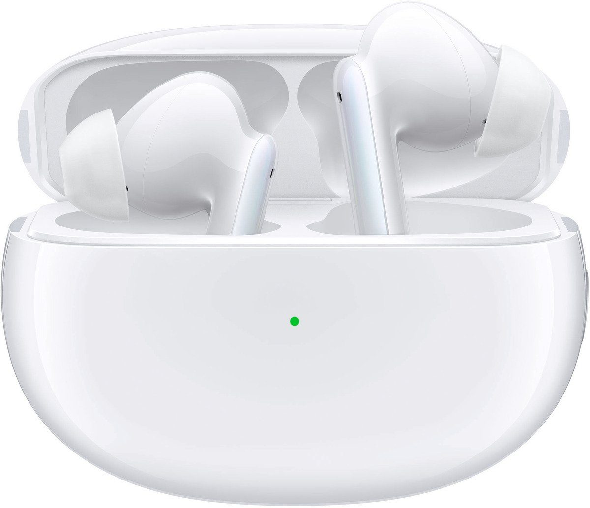 Oppo Enco X Headset weiß wireless In-Ear-Kopfhörer (Freisprechfunktion, Siri, Alexa, Google Assistant, Bluetooth, wasserbeständig)