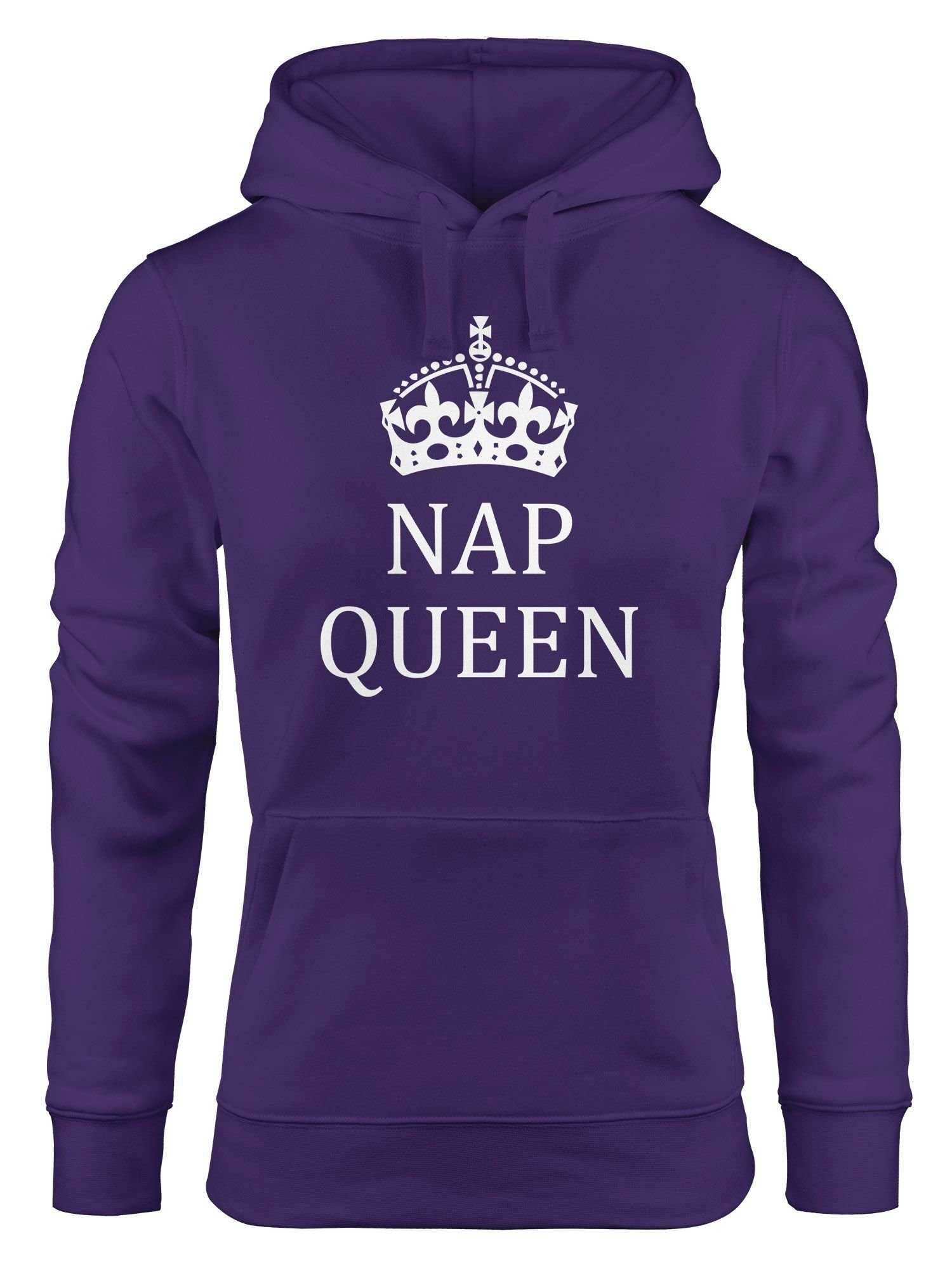 MoonWorks Hoodie Kapuzen-Pullover Damen NAP Queen Crown Hoodie Moonworks®