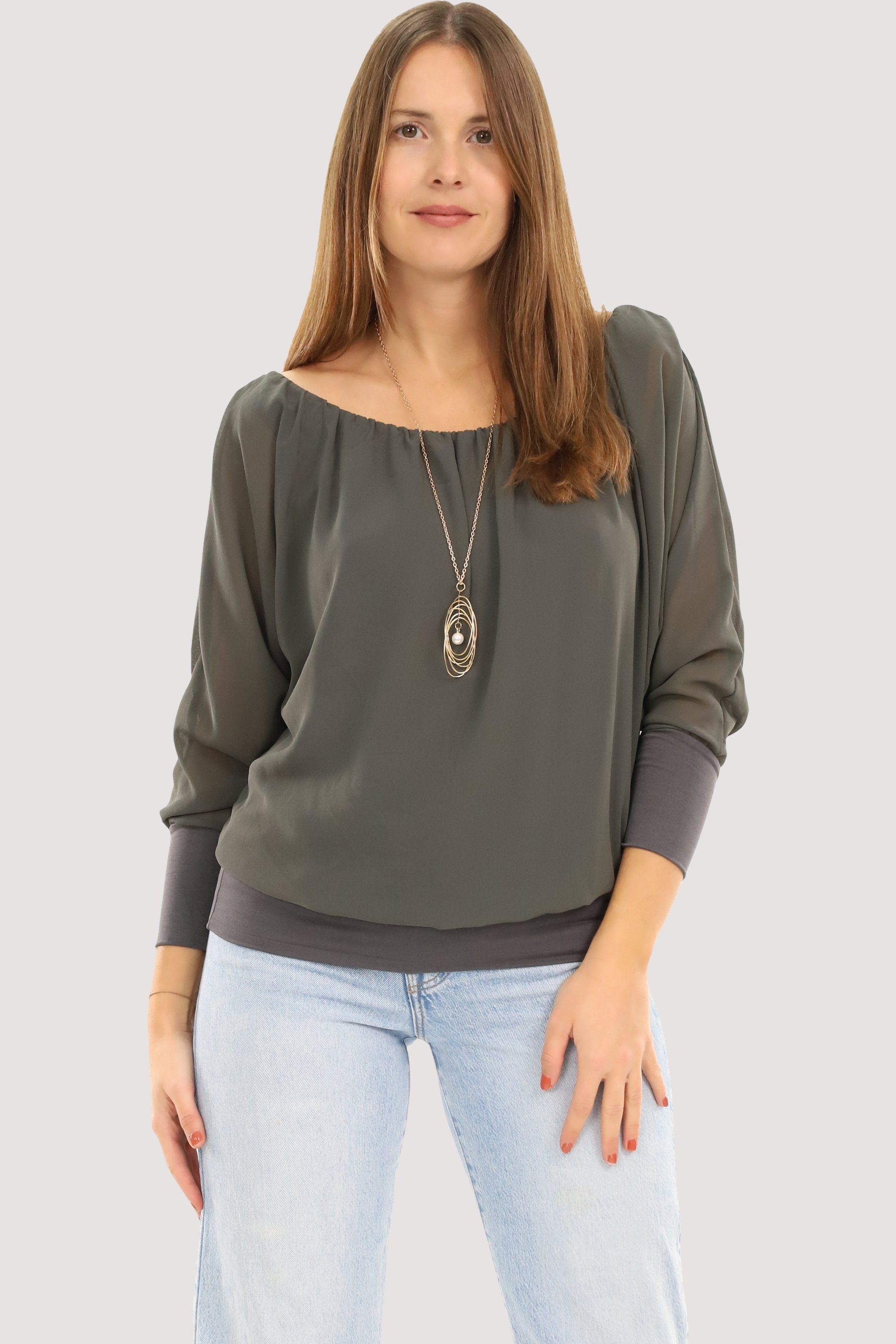 malito more than fashion Chiffonbluse 1133 günstig online kaufen