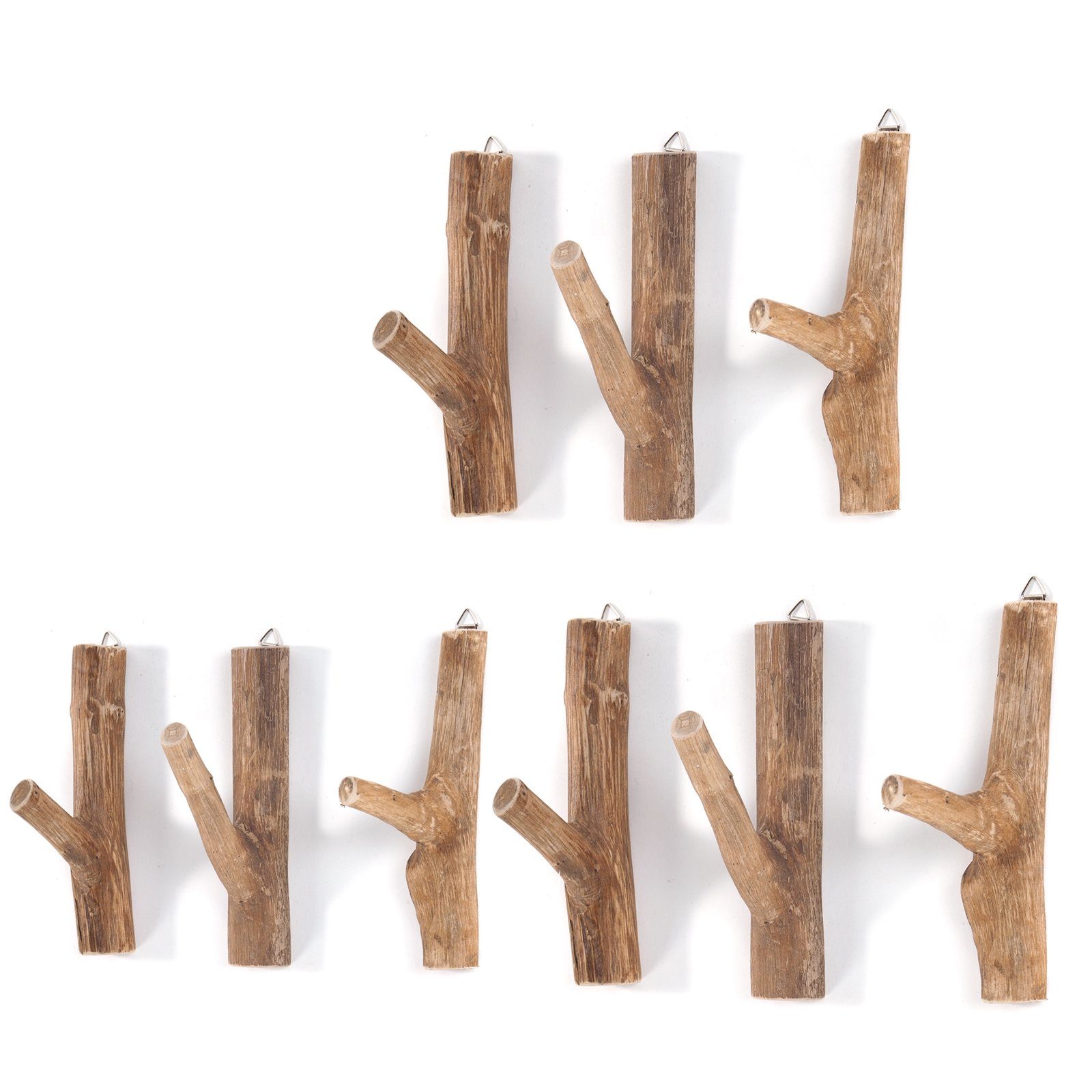 DESIGN DELIGHTS Wandgarderobe Garderobenhaken 9er Set günstig online kaufen