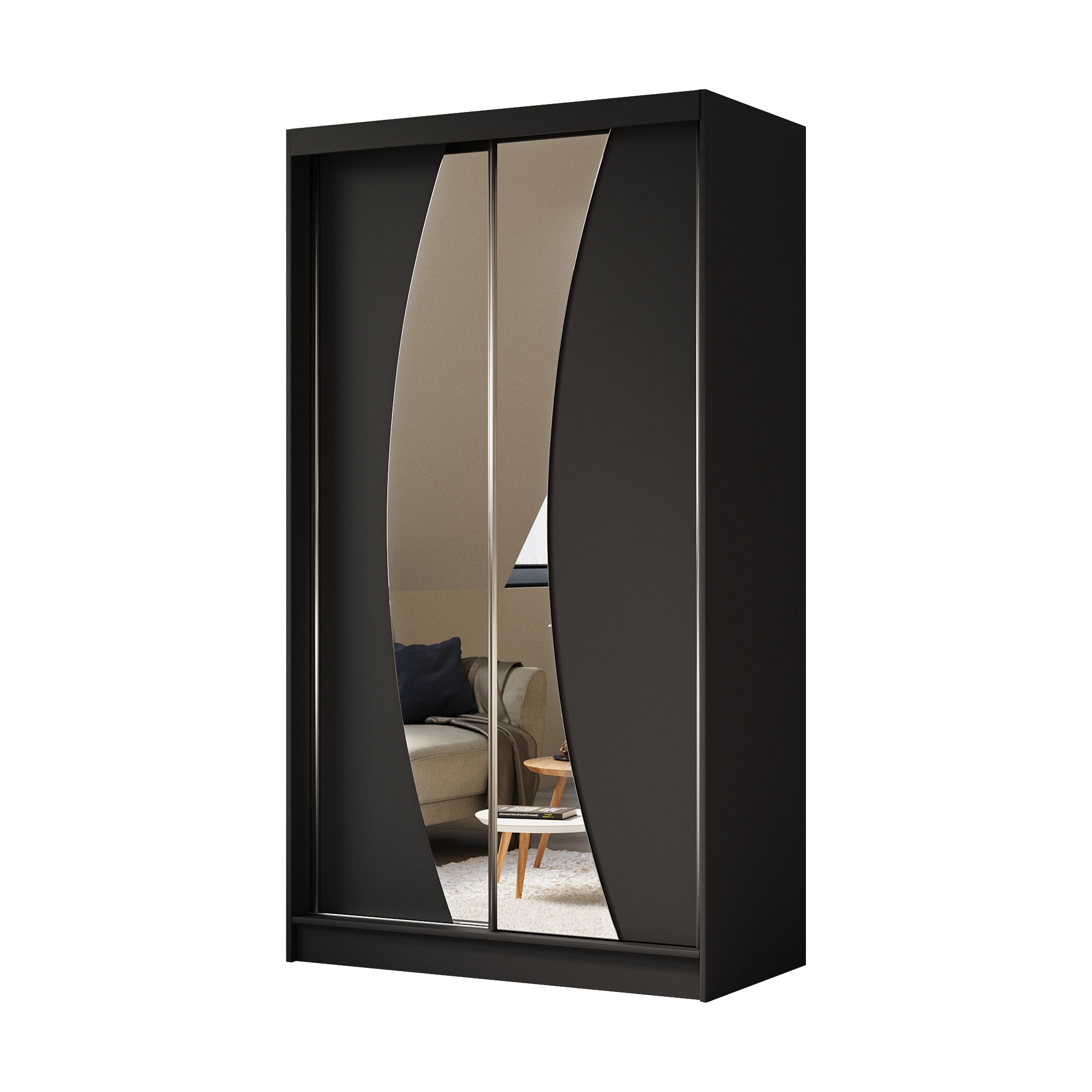 ALTDECOR Schiebetürenschrank VOXI (Kleiderschrank Garderobenschrank mit günstig online kaufen