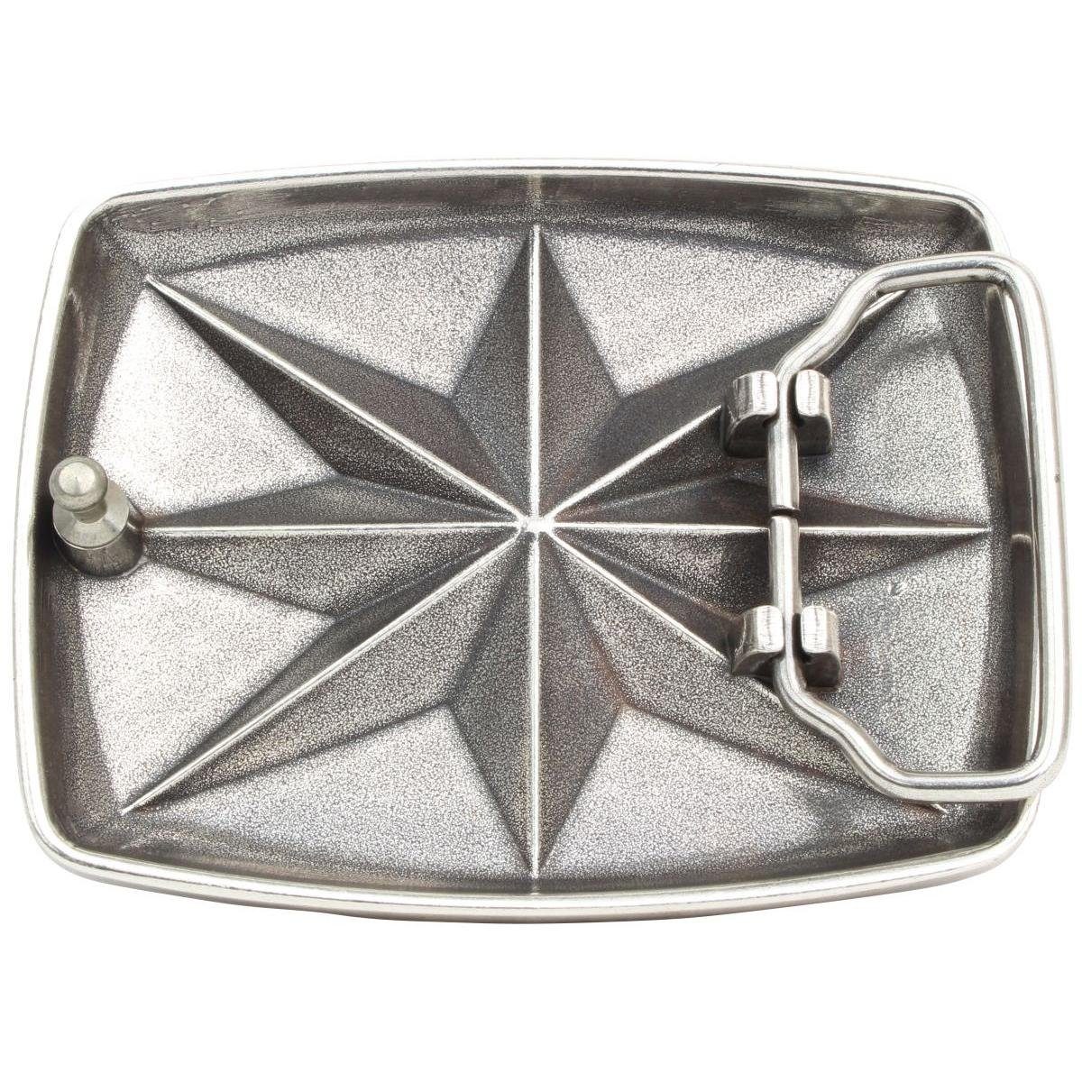 40mm BELTINGER Buckle cm Gürtel - 4,0 Gürtelschließe Roundstar - Wechselschließe Gürtelschnalle