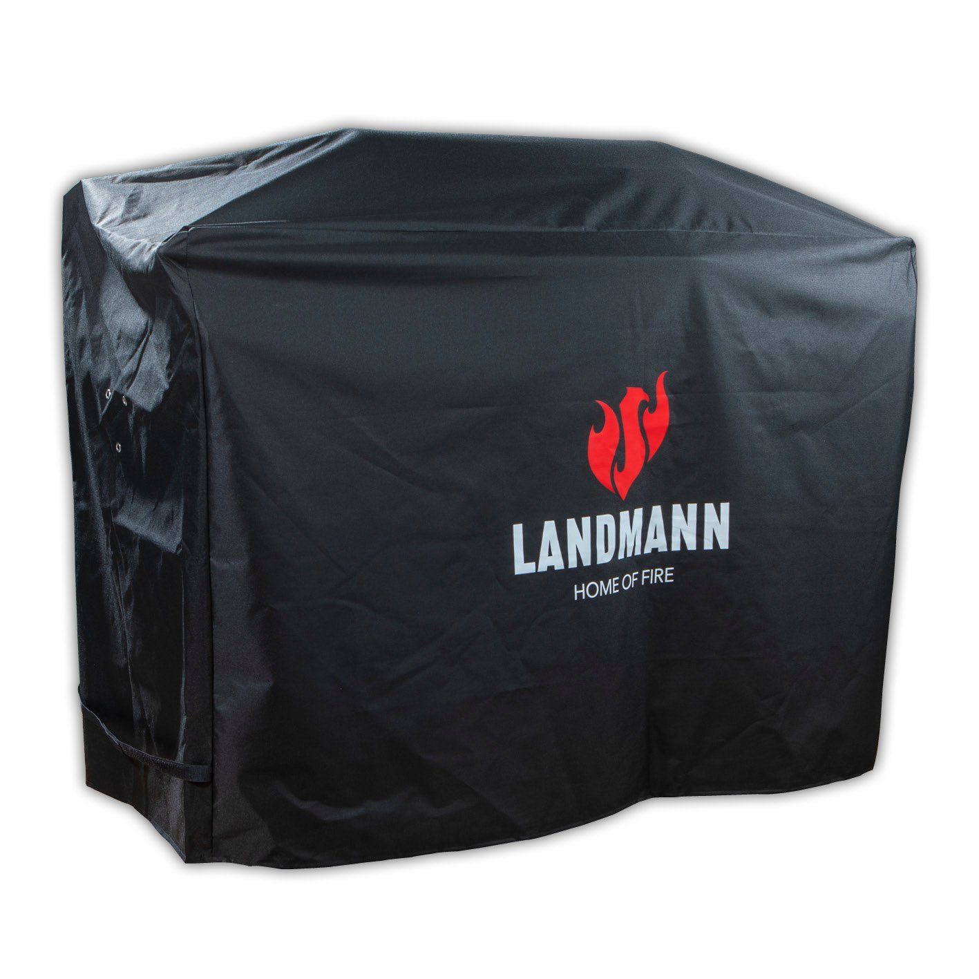 LANDMANN Grillabdeckhaube Wetterschutzhaube Premium 62x145x120cm, kältebeständig atmungsaktiv wasserdicht reißfest