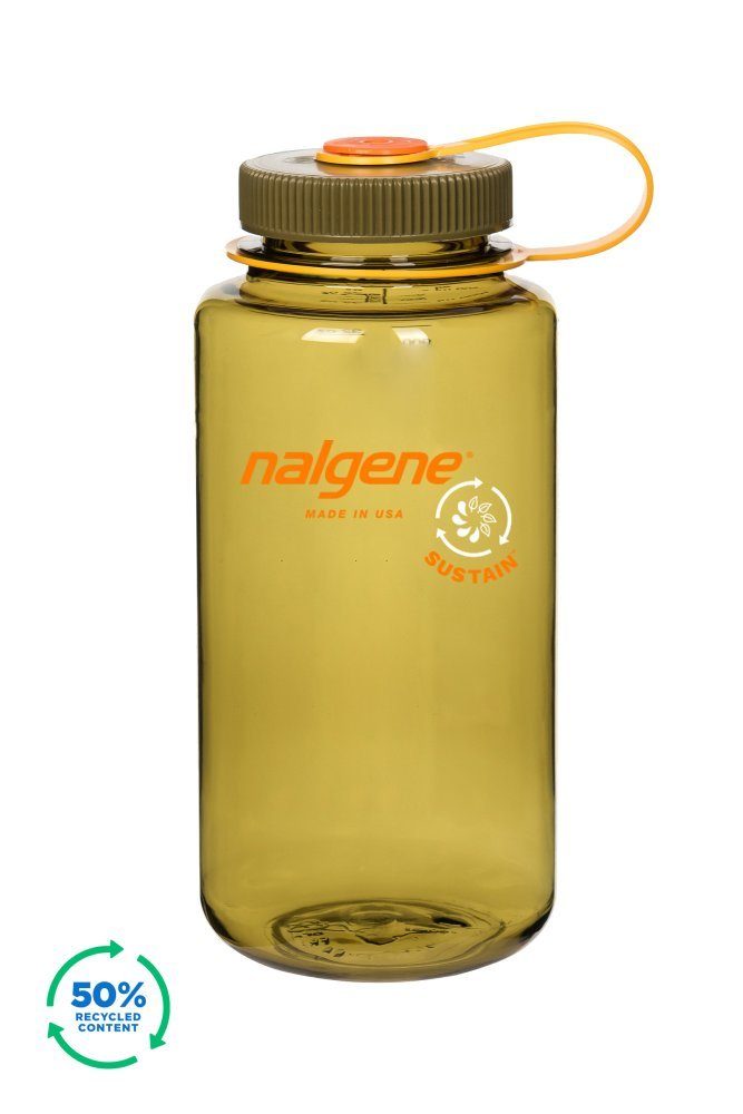 L 'WH 1 Nalgene olive Trinkflasche Nalgene Trinkflasche Sustain'