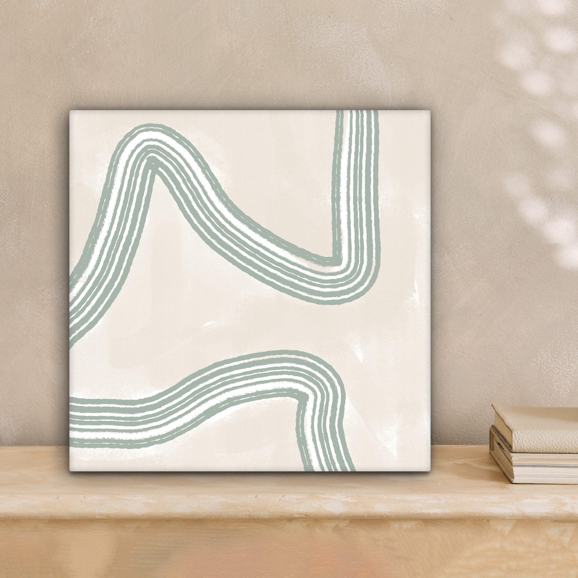 OneMillionCanvasses® Leinwandbild Linie - Abstrakt - günstig online kaufen