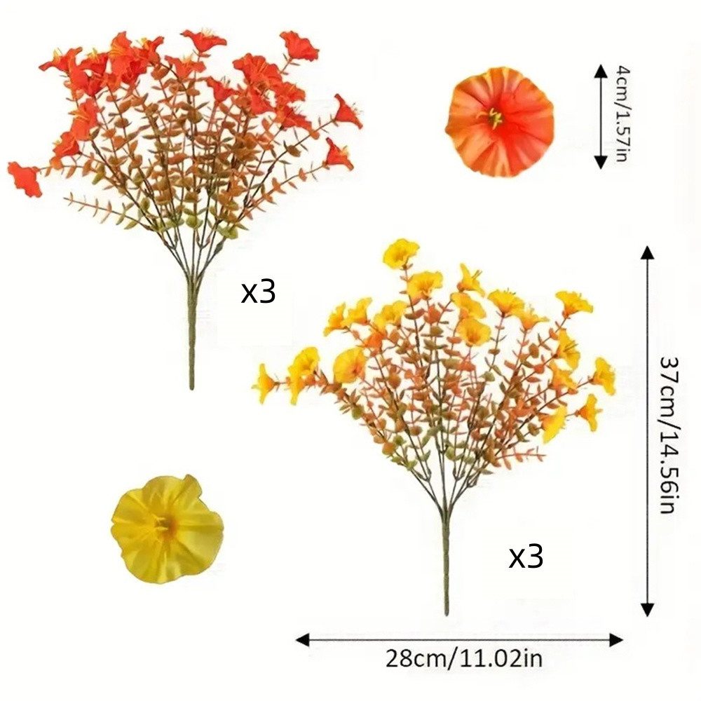 Kunstblumenstrauß 12 Bündel Herbstblumen,Herbststrauß,Veilchen Künstliche B günstig online kaufen