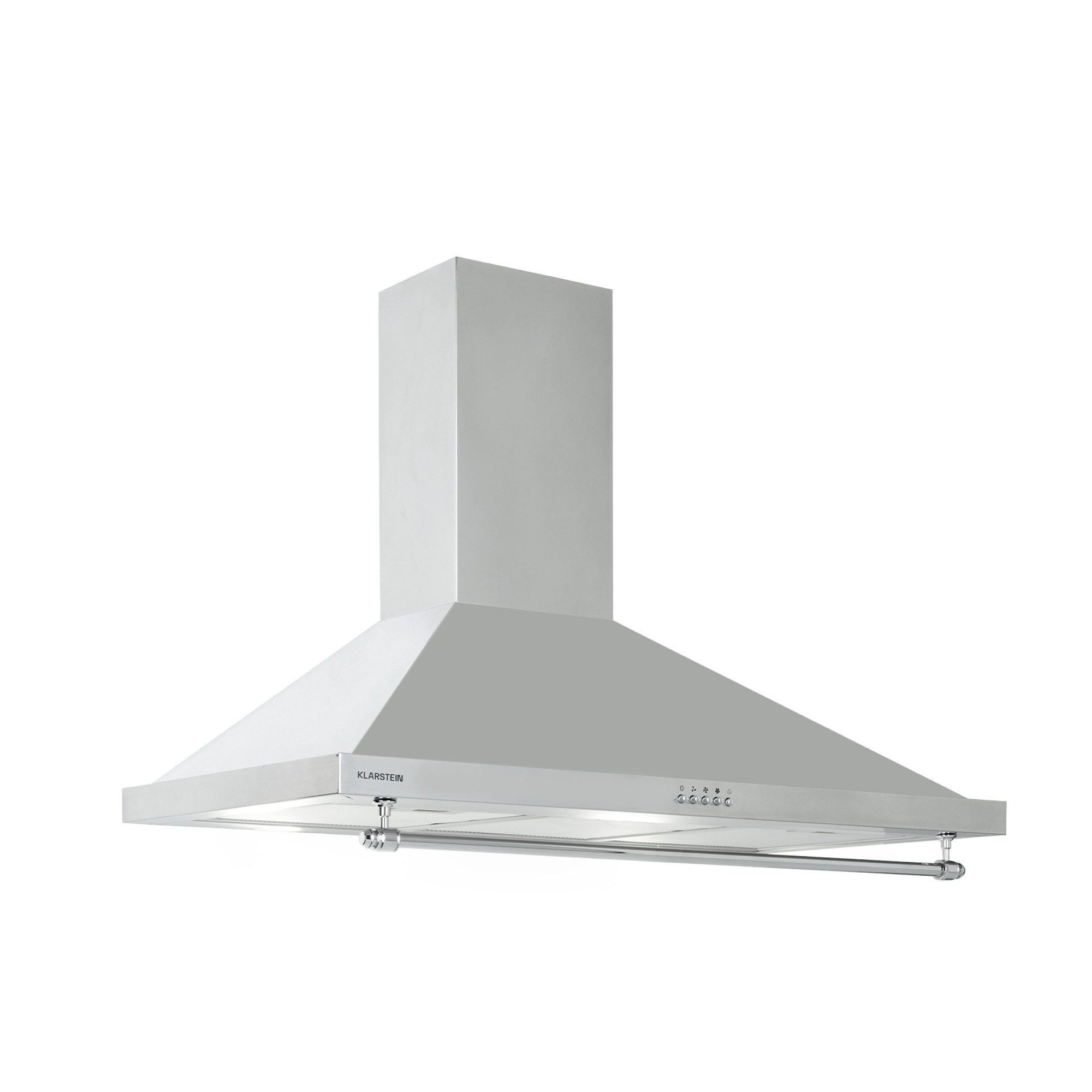 Klarstein Deckenhaube Montblanc 90 Montblanc 90, Dunstabzugshaube 610m³/h 165W 2x1,5W LED Reling