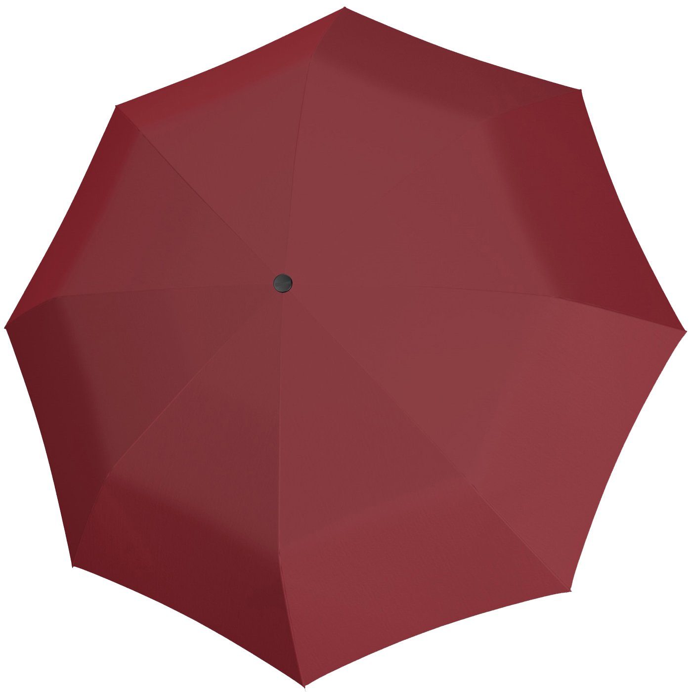 PFC-frei Damen-Regenschirm, - Knirps® rot Manual - recyceltes terra Taschenregenschirm nachhaltiger Vision beschichtet PET,
