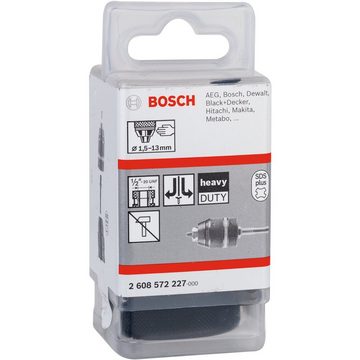 BOSCH Bohrer- und Bitset Schnellspannbohrfutter mit SDS+Adapter