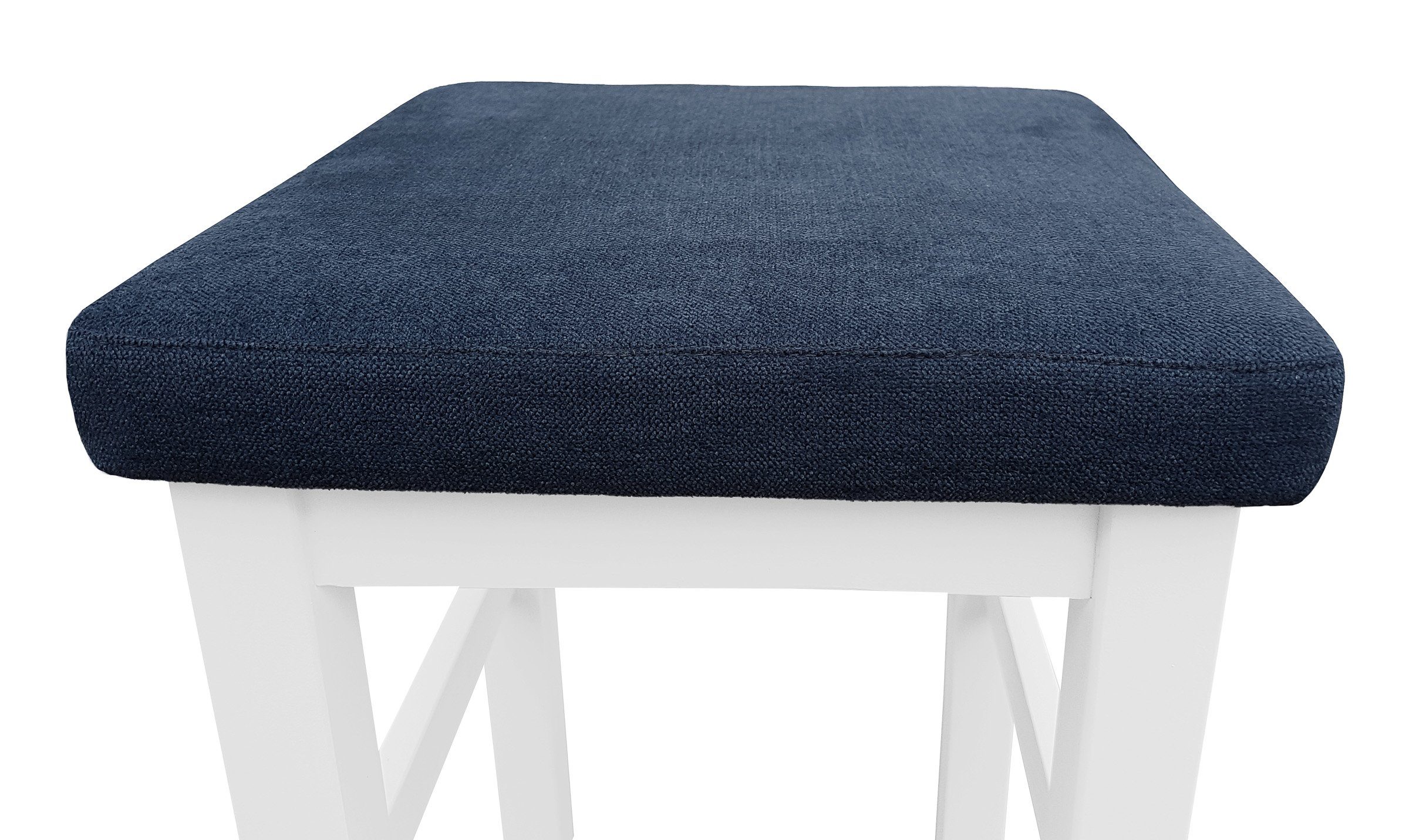 ERST-HOLZ Arbeitshocker Holzhocker mit Verschiedenen Polsterfarben Sitz in günstig online kaufen