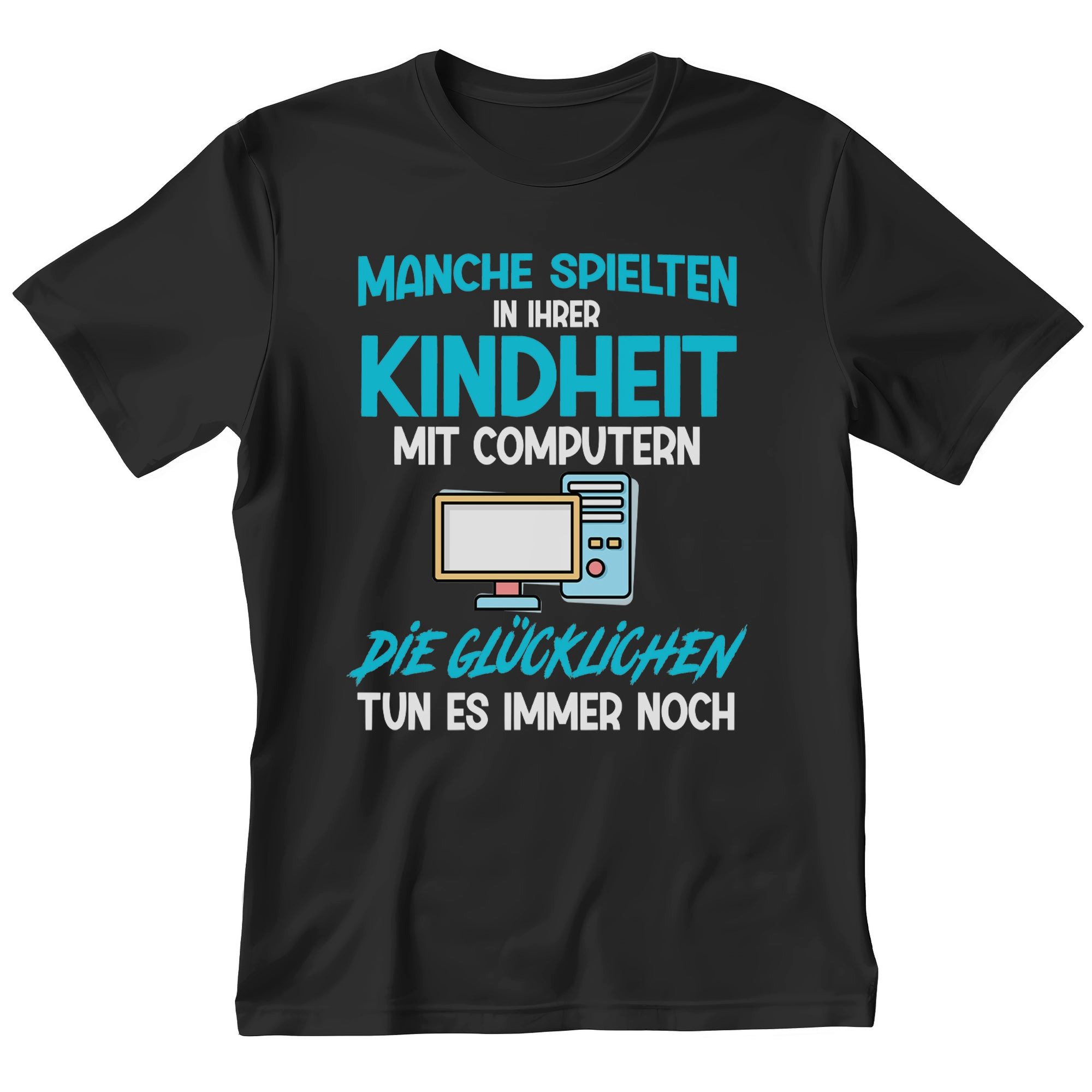 T-Shirt Programmierer Geschenk Männer Spruch Beruf Studium Abschluss