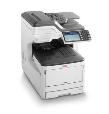 OKI Oki MC883dnv A3 Farblaserdrucker/Scanner/Kopierer/Fax/4. Papierfach Multifunktionsdrucker