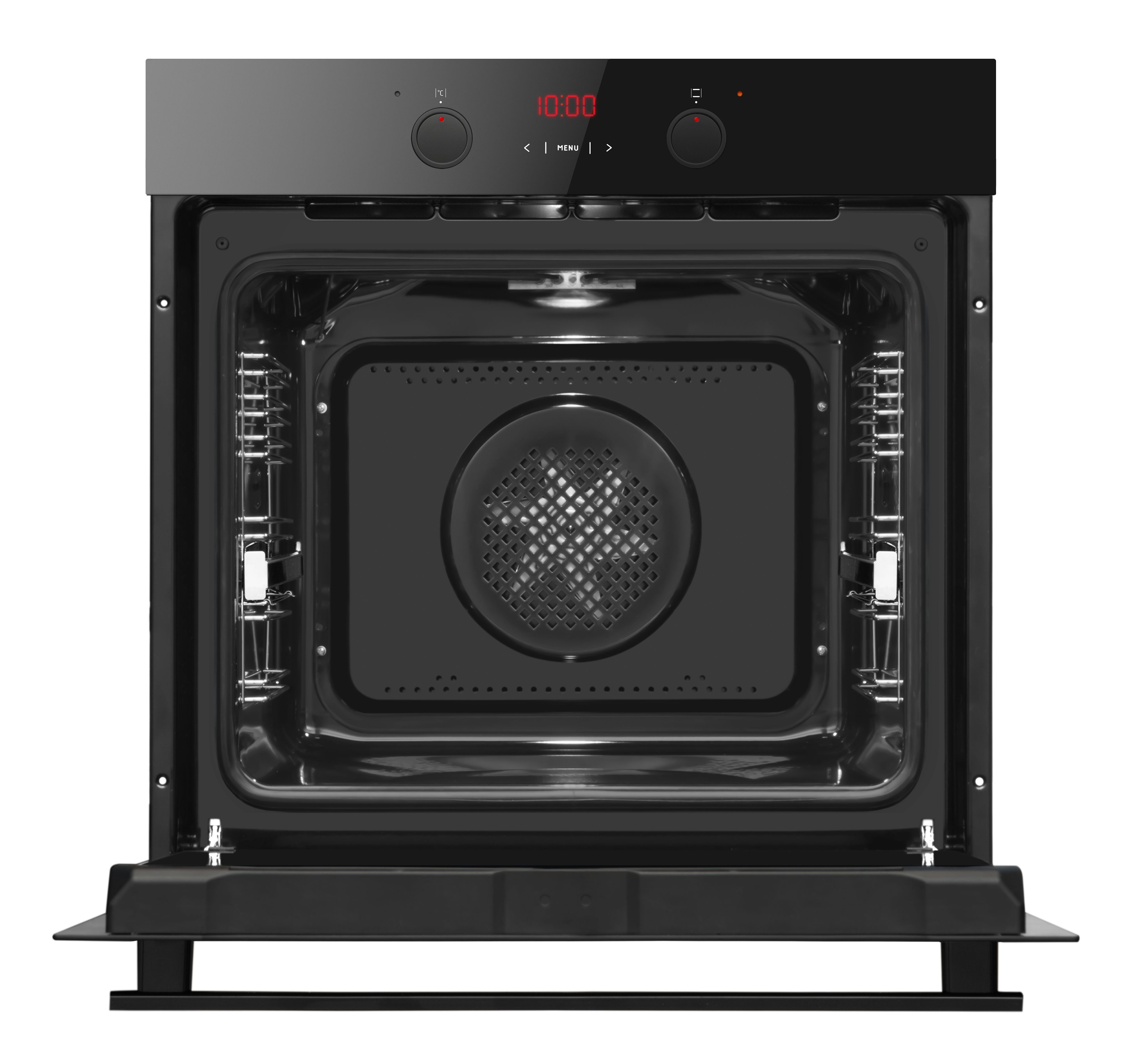 Amica Einbaubackofen EBX 944 200 S, mit 1-fach-Teleskopauszug, Steam Clean, Groß backen, leicht reinigen: 77 l Volumen & SteamClean