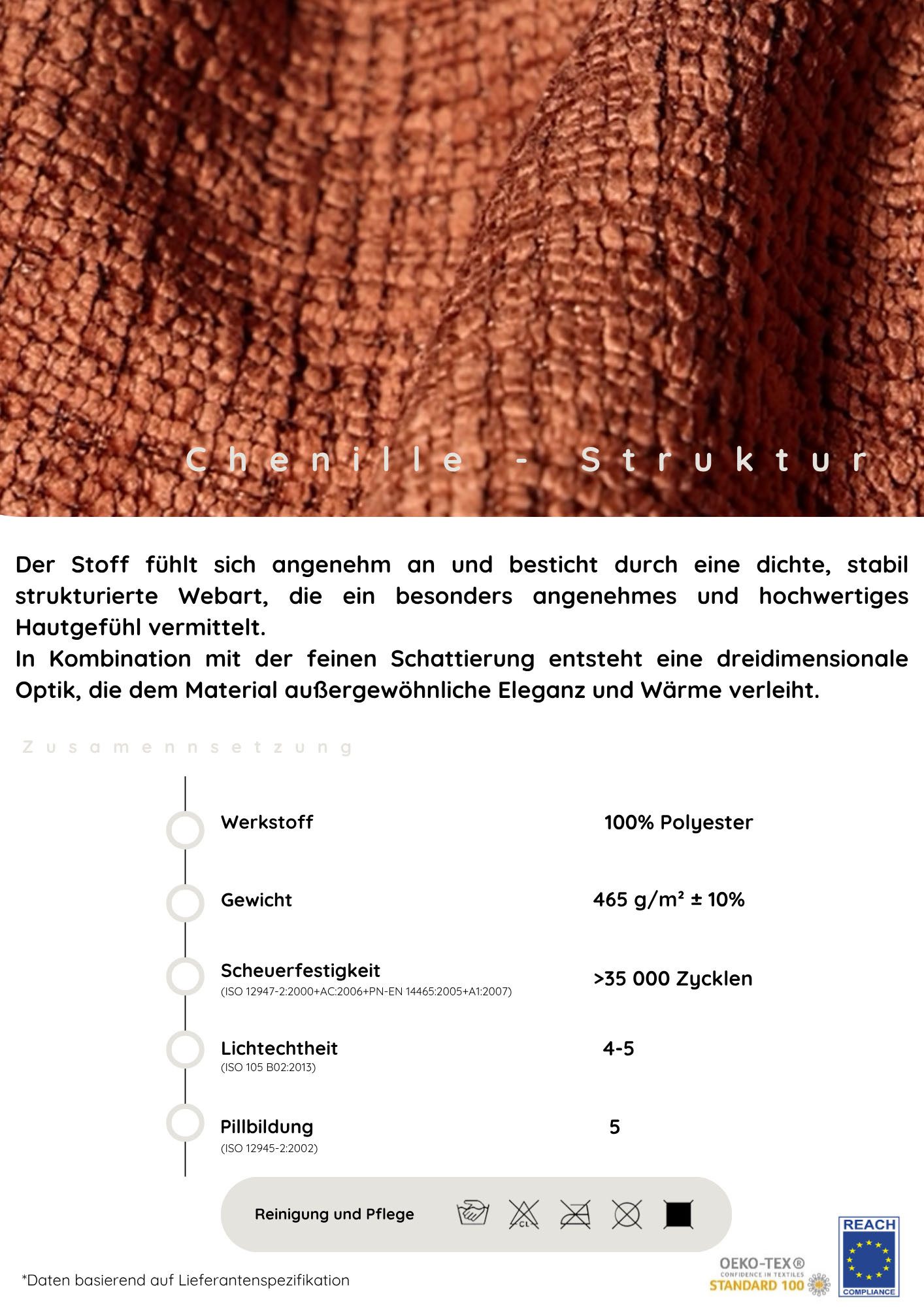 OTTO home Polsterhocker Soft&Cosy XXL, B: 125 cm - OTTO. Verlässliche Qualität., Mega-Hocker, in Cord oder Chenille-Struktur wählbar – Bild 5 von 5