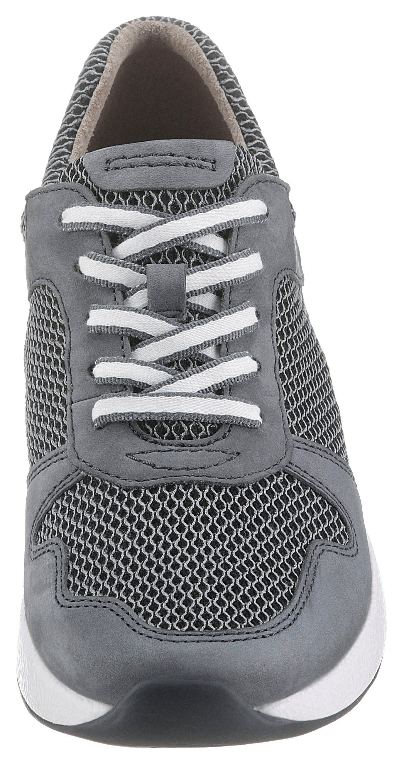 OPTIFIT-Wechselfußbett Gabor grau Keilsneaker mit Rollingsoft
