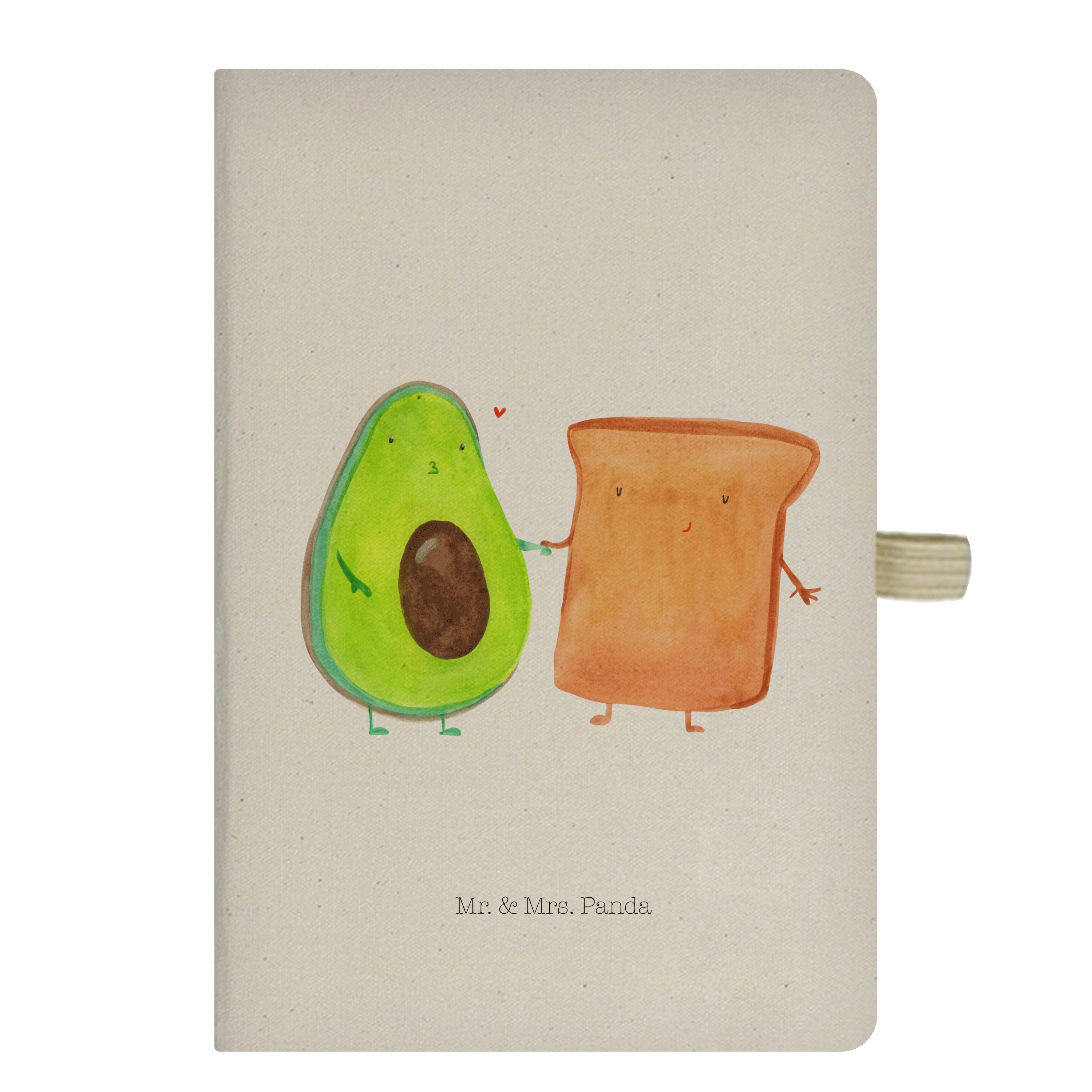 & Mrs. Panda Toast Jahrestagsgeschenk, Liebe, + & Panda Mr. Mrs. Notizbuch Mr. Avocado - - Transparent Geschenk,