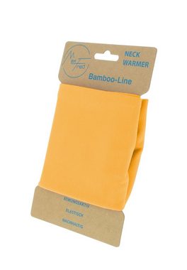 Maxfred Multifunktionstuch Schlauchschal Bamboo gelb, Elastisch, Nachhaltig, geringe Geruchsaufnahme, Ultraweich