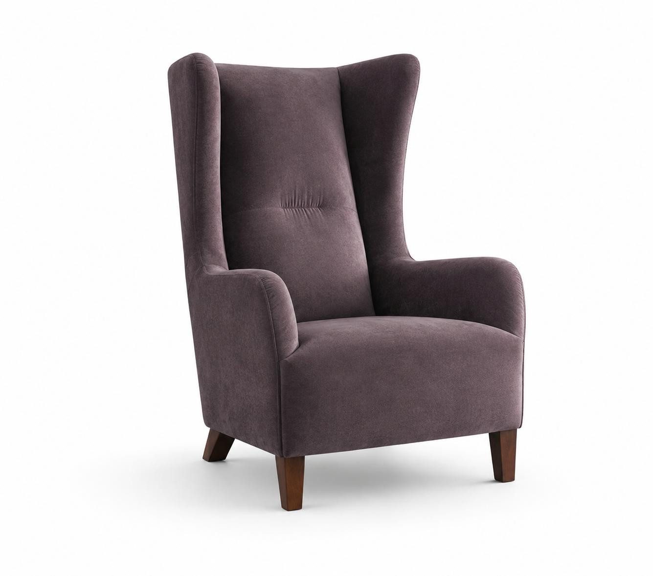 JVmoebel Ohrensessel Eleganter Ohrensessel mit hoher Lehne und Komfortsitz (1-St), Made in Europa