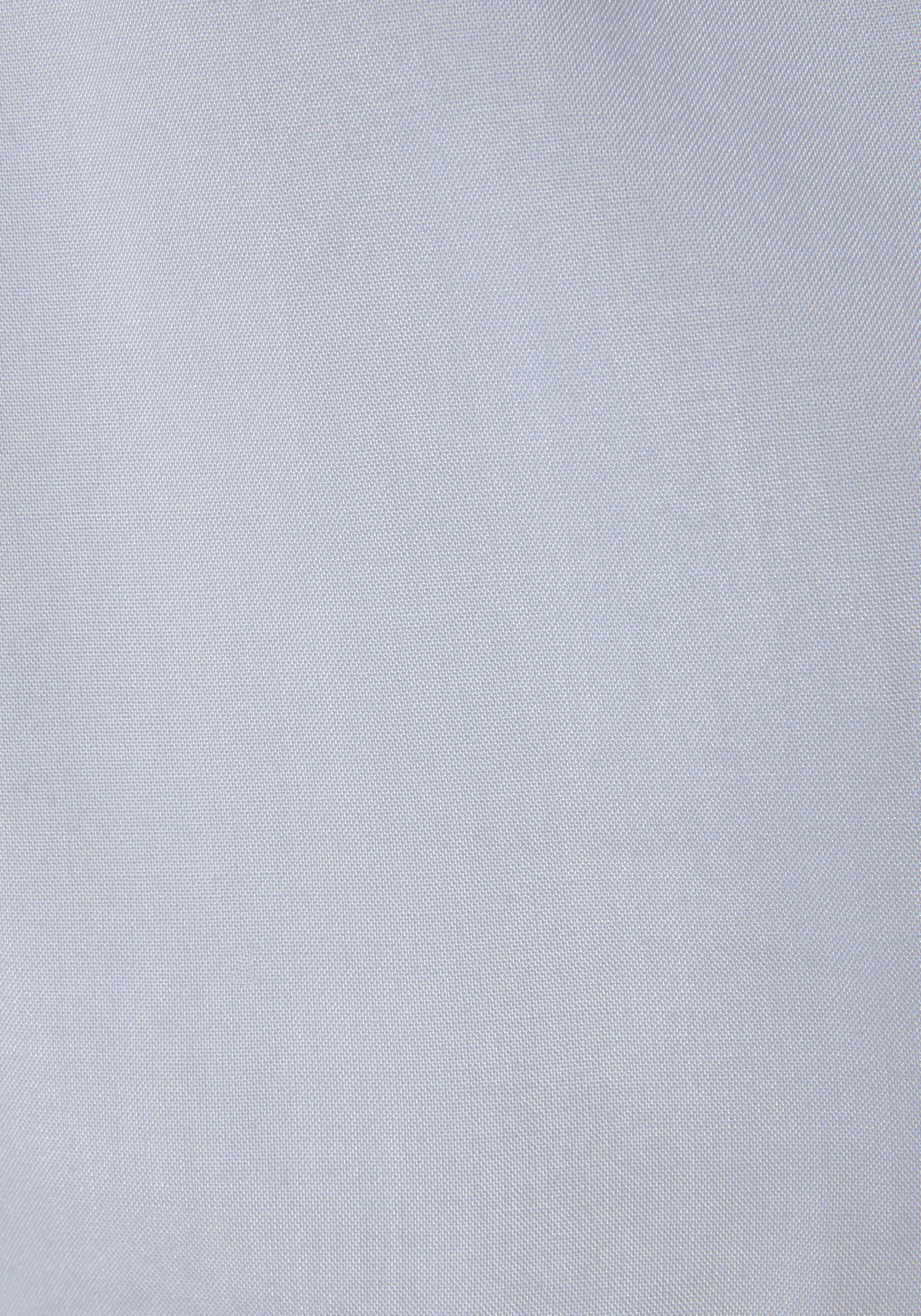 Schlupfbluse LASCANA Rüschenärmeln, mit Kurzarmbluse, elegant hellblau