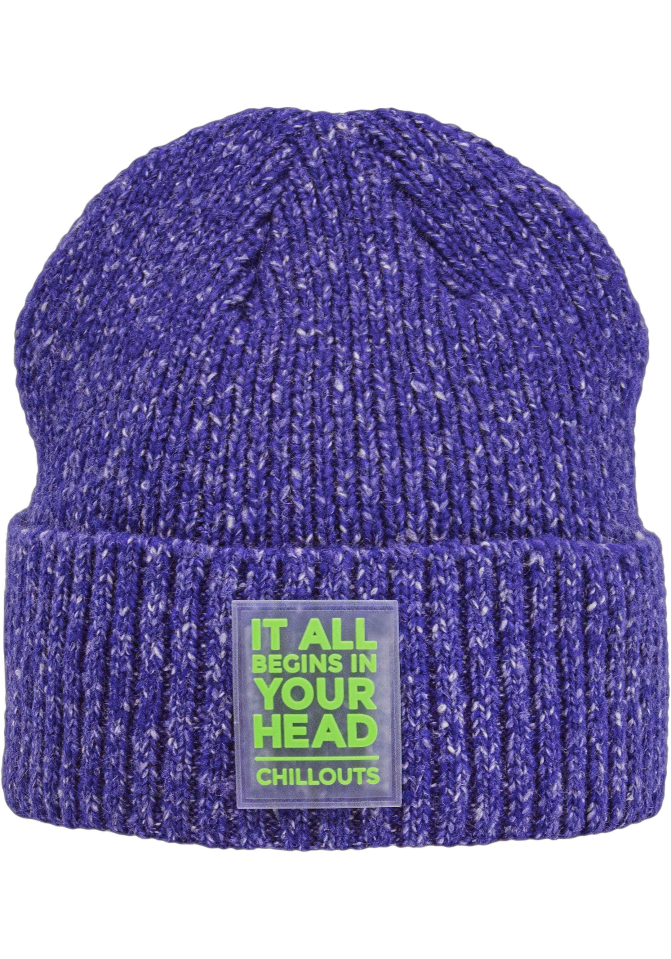 Strickmütze blueberry Meliert Nate chillouts Hat