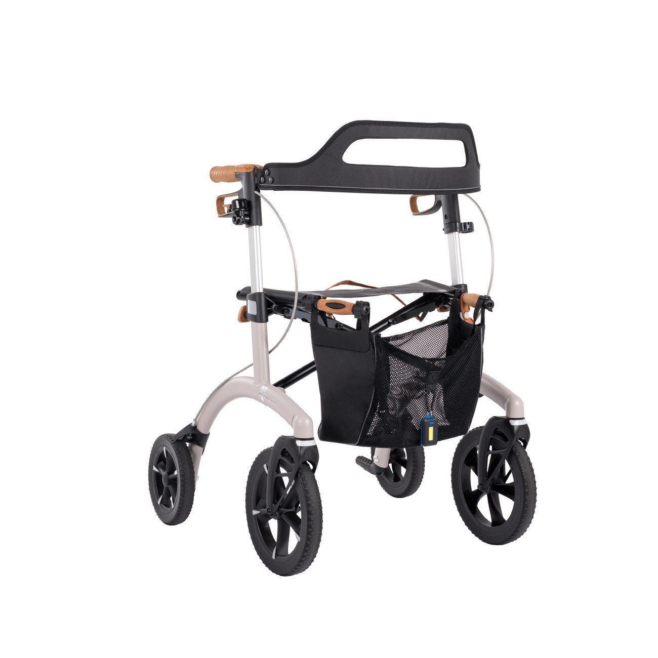 Saljol Rollator Saljol Allround Rollator mit Vollausstattung Farbe: Pearl Grey