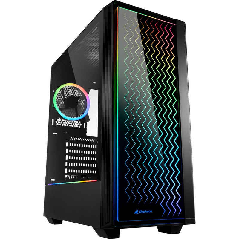Sharkoon PC-Gehäuse RGB LIT 200