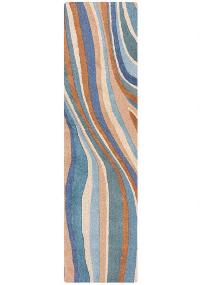 FLAIR RUGS Wollteppich Abstract Flow, rechteckig, günstig online kaufen