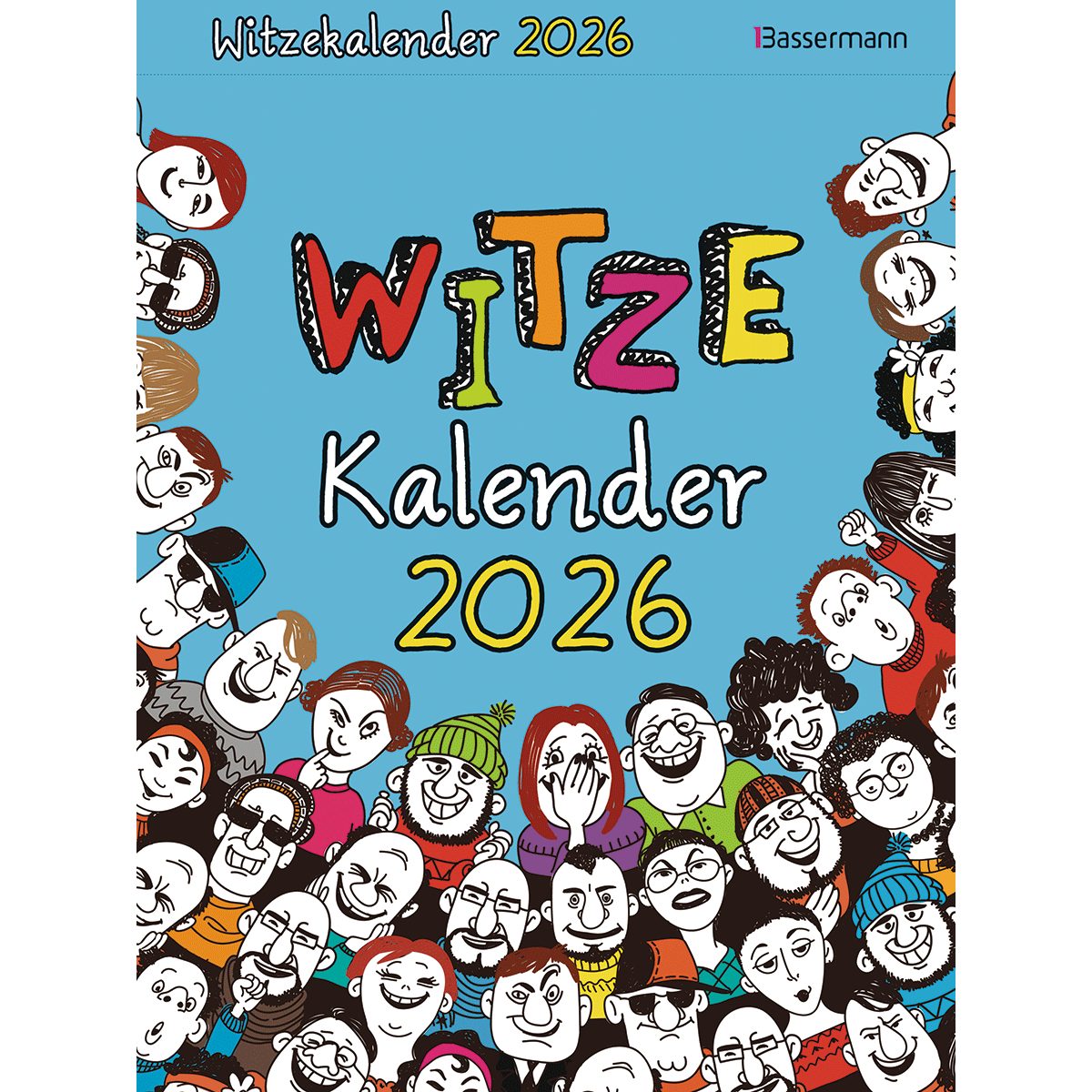 Bassermann Verlag Настенный календарь Witzekalender 2026. Der beliebte Abreißkalender - Jetzt 30% lustiger!