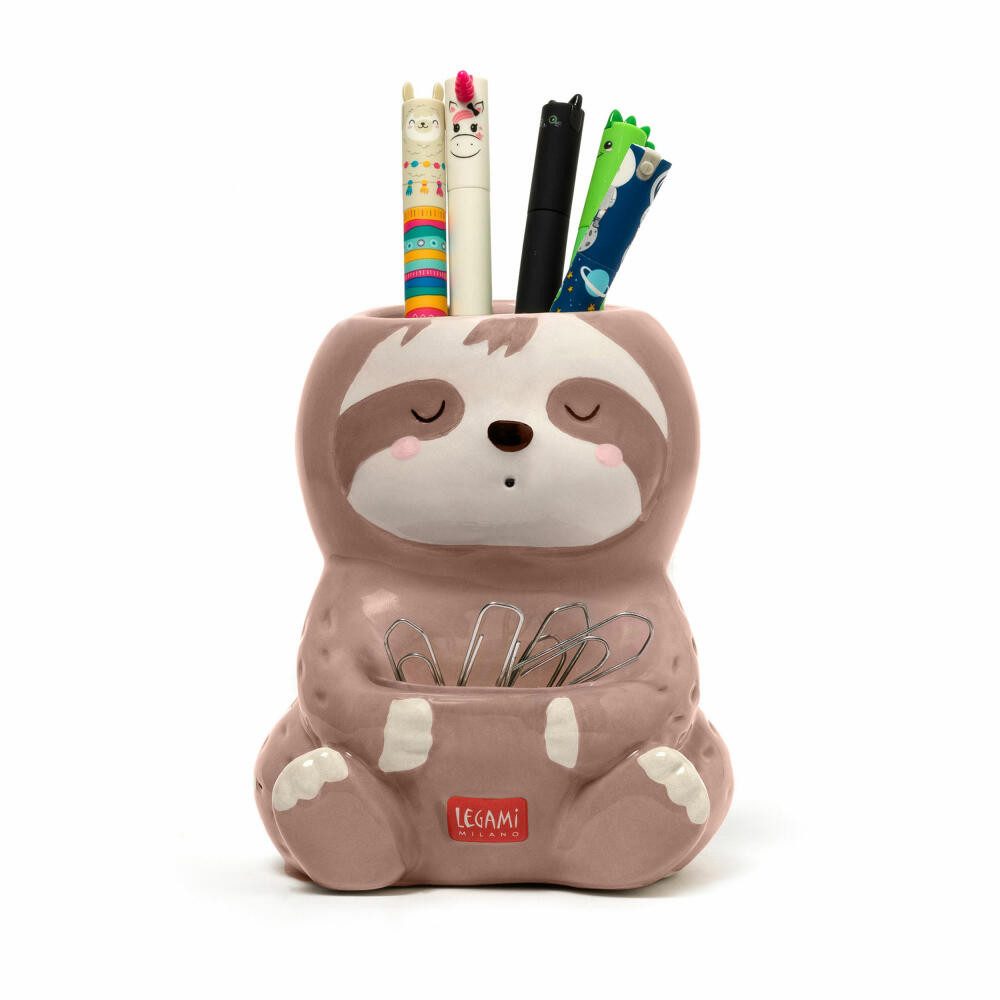 Legami Organizer Ceramic Pen Holder Desk Friends Sloth