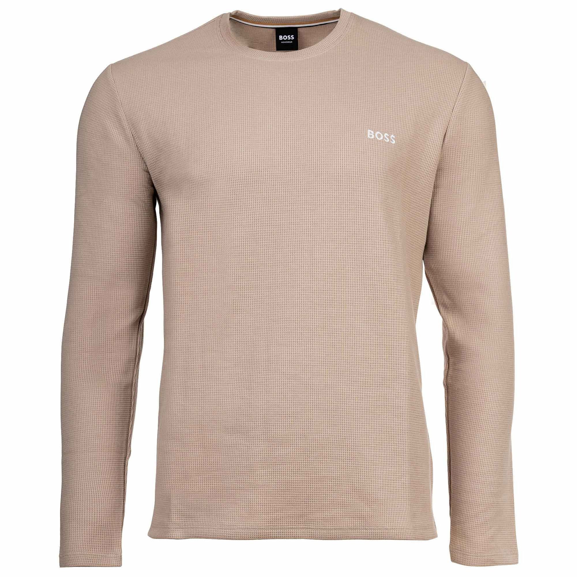 BOSS T-Shirt Herren Longsleeve 1er Pack Baumwolle (Packung, 1er Pack) günstig online kaufen