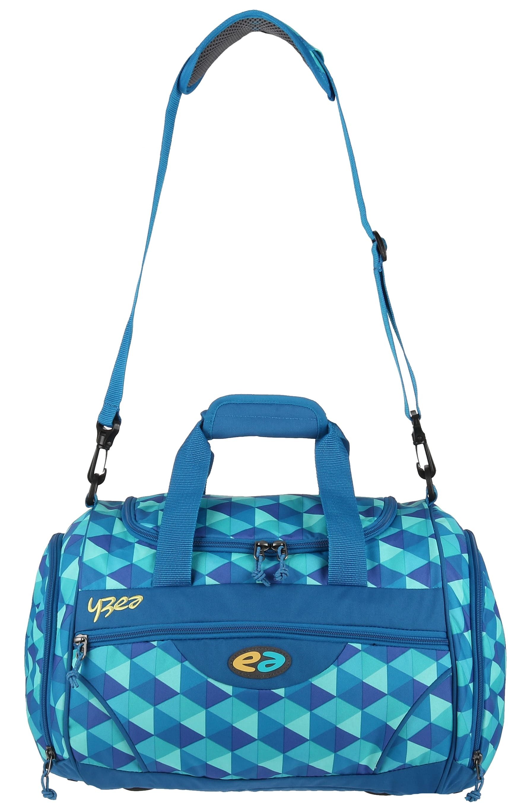 yzea® Sporttasche Jungen Mädchen Sports 52 cm 26 Liter mit Schuhfach, Naßfach, Freizeittasche Tasche Damen Herren Kinder + Trinkflasche