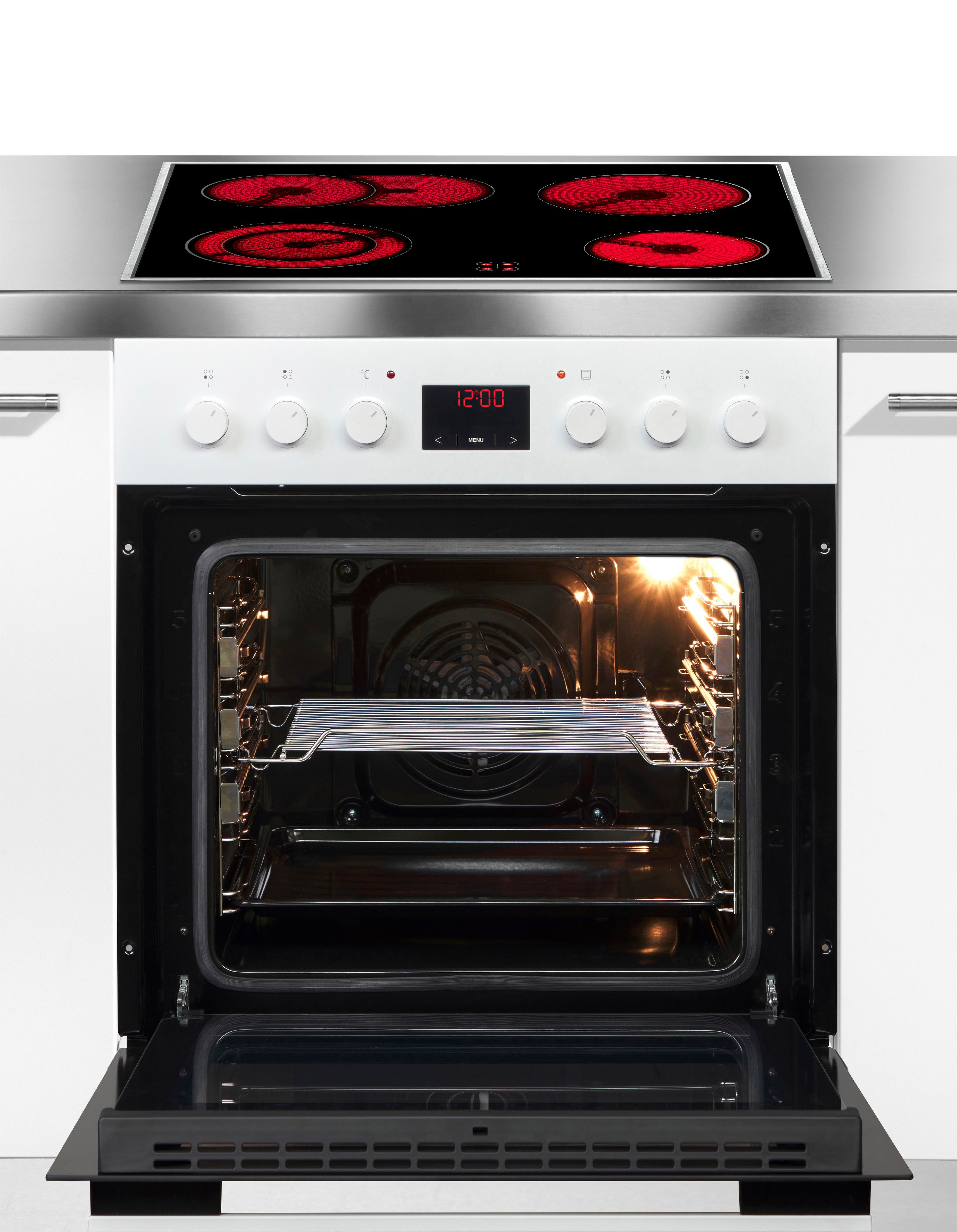 Hanseatic Elektro-Herd-Set 2022C(G)3.334eEHiTsDpHbW