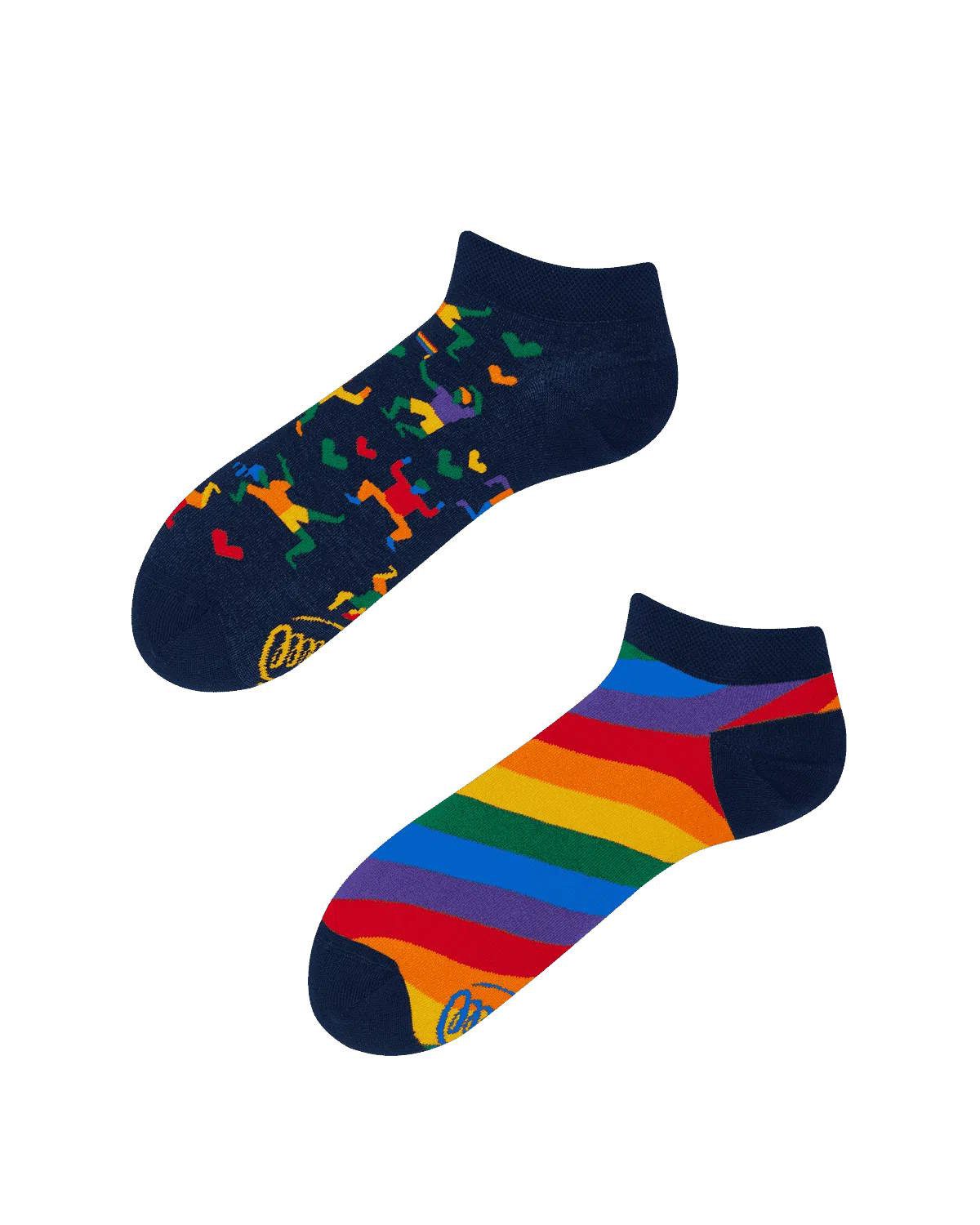 Sneakersocken Many Mornings Sneaker Over The Rainbow